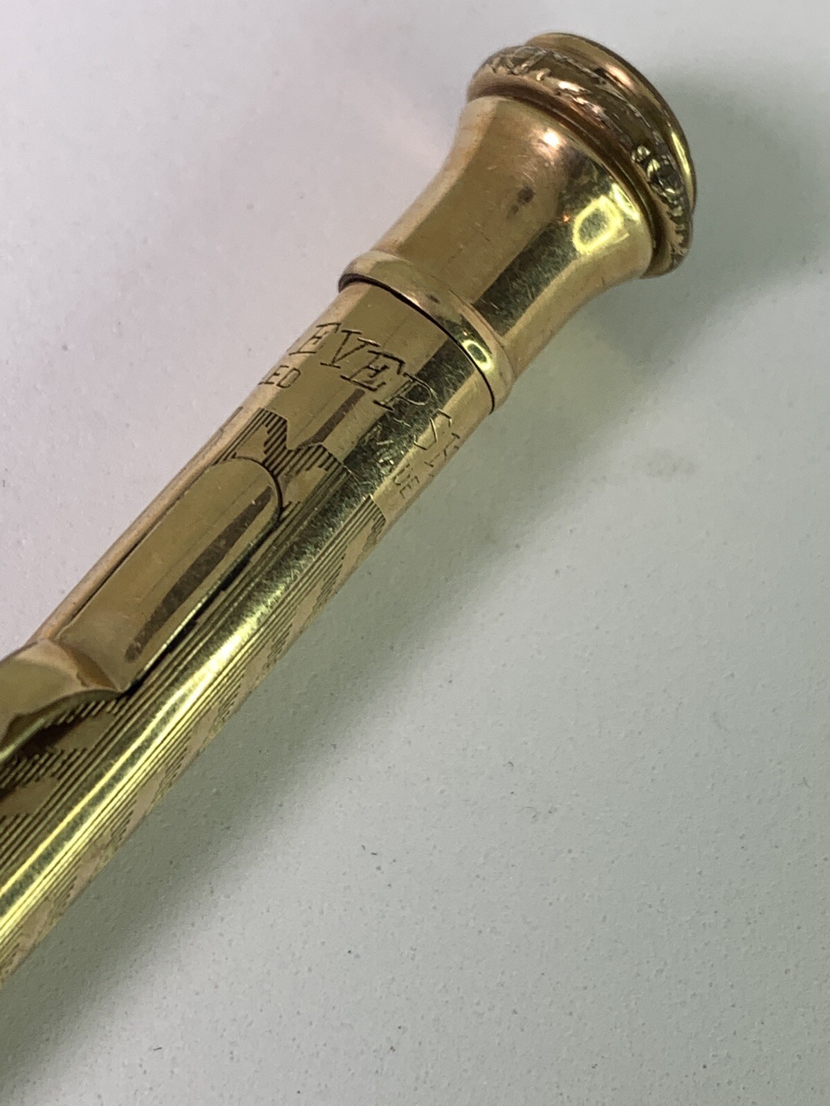 Wahl Eversharp Gold Filled Mechanical Pencil 5.25 Inch Tested Works Antique