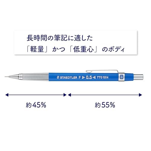 Mechanical Pencil, 0.9mm, Drafting Pencil, Blue, 770 1 Count (Pack of 1) blue