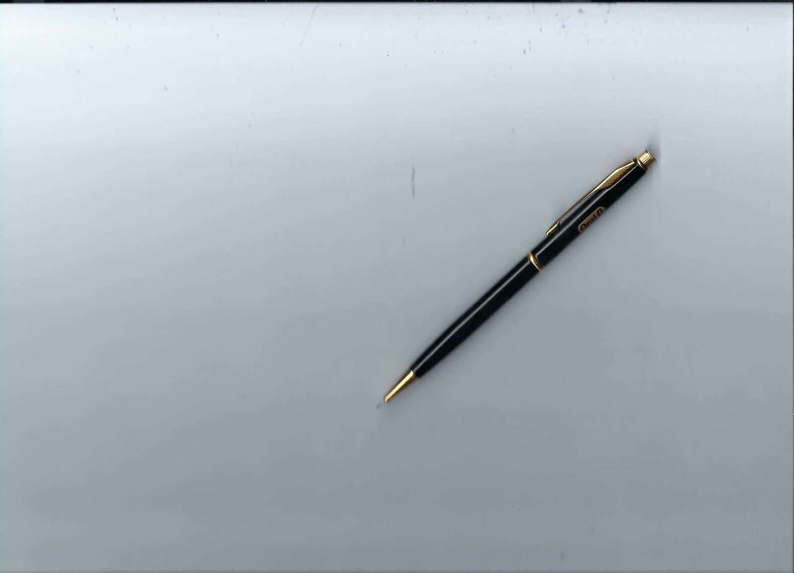 Vtg. Parker Insignia Black Lacquer & Gold Trim Mechanical Pencil-U.S.A.-Oral B