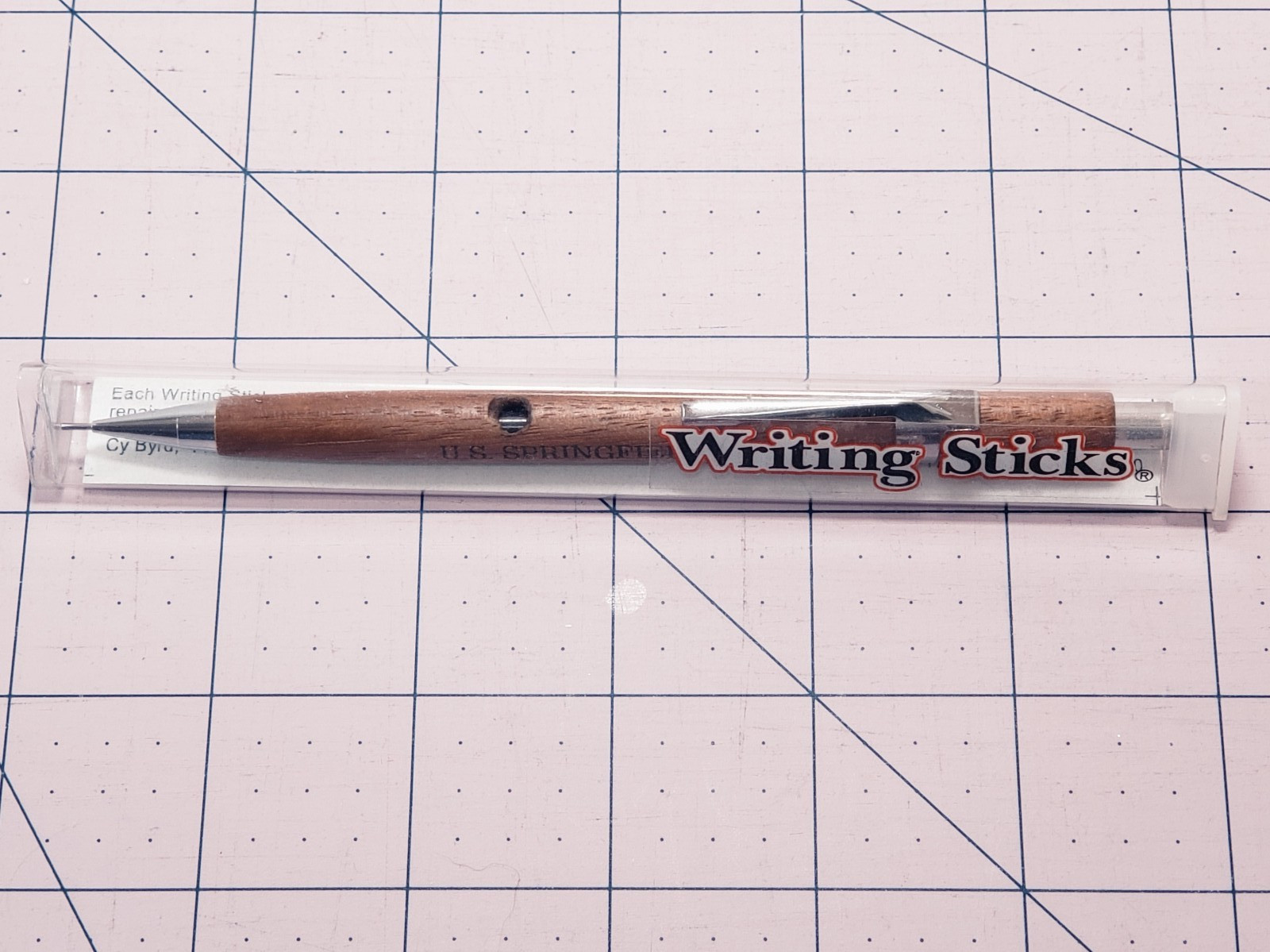 Writing Sticks Black Walnut Mechanical Pencil 0.5 mm U.S. Springfield model 1884