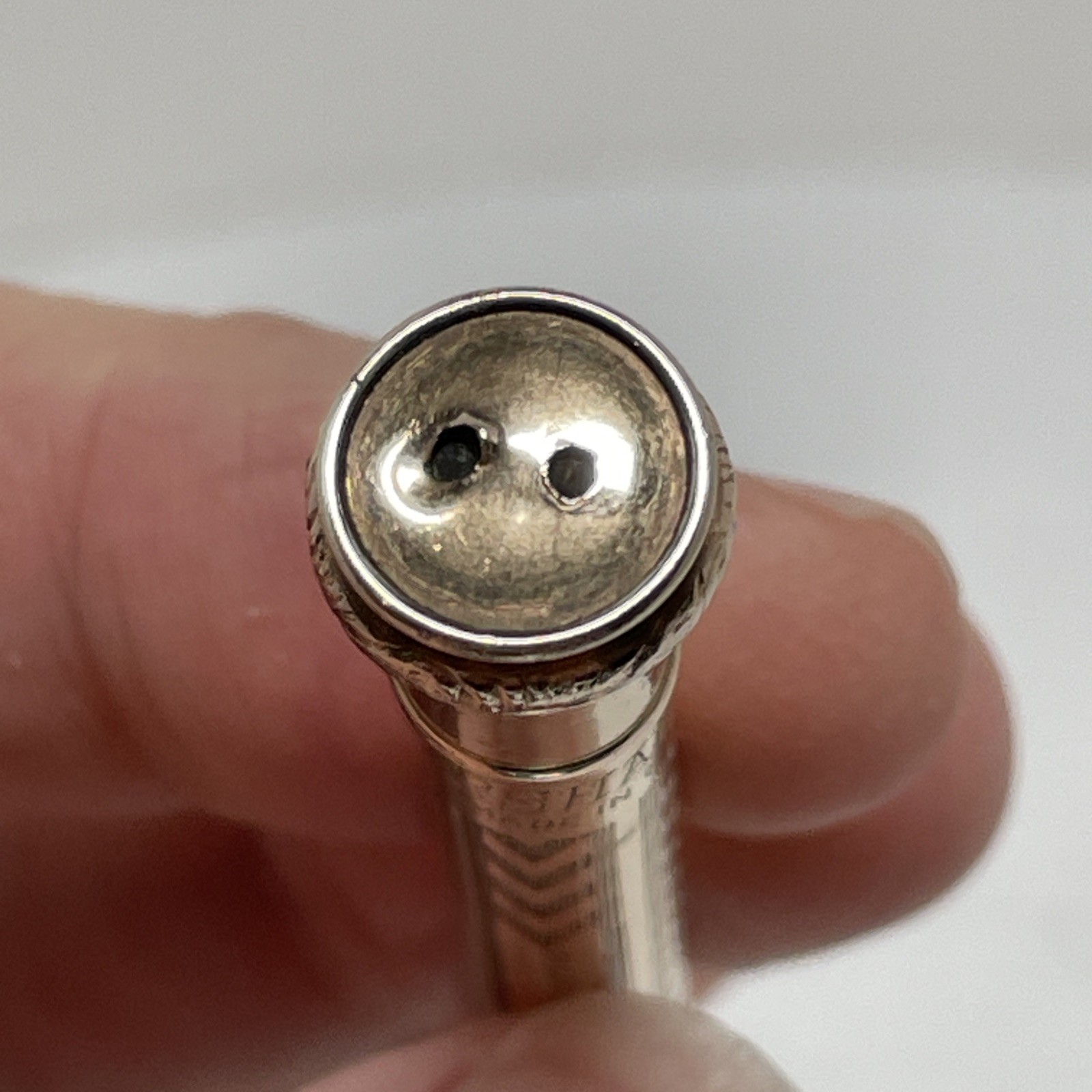 Wahl Eversharp Gold Filled Mechanical Pencil 1930 Herringbone Art Deco Inscribed