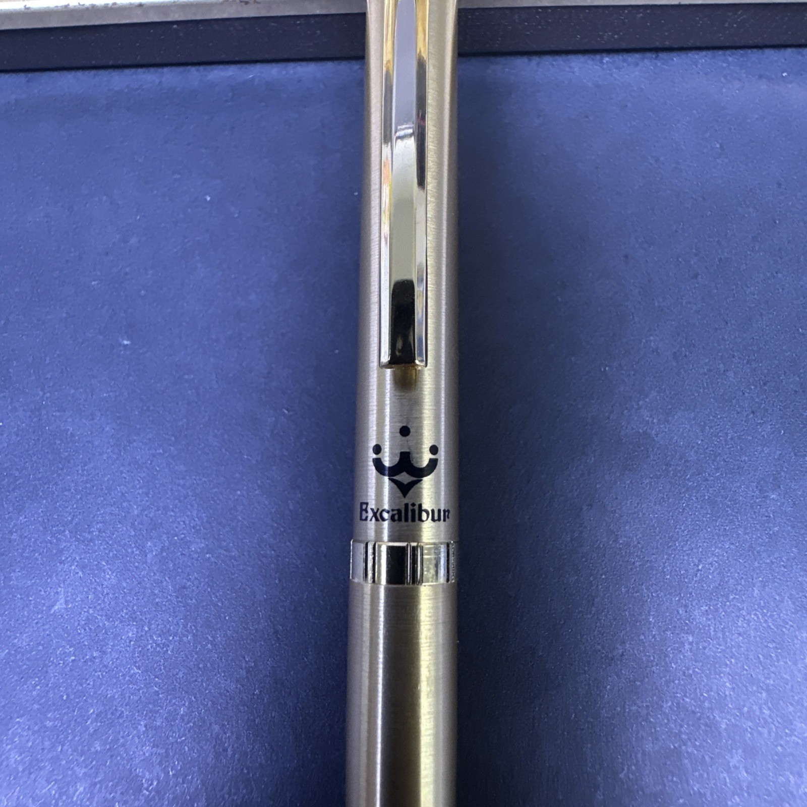Vintage Pentel Excalibur Pen & Mechanical Pencil Set Gold