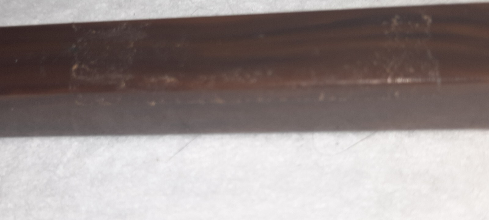 Unmarked BAKELITE? Brown & Black Square Working Mech Pencil