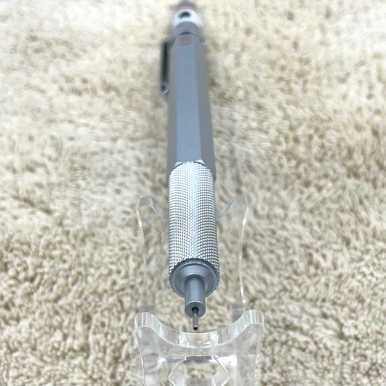 Vintage rOtring 600 Silver 0.35mm Mechanical Pencil No Logo Rare Japan