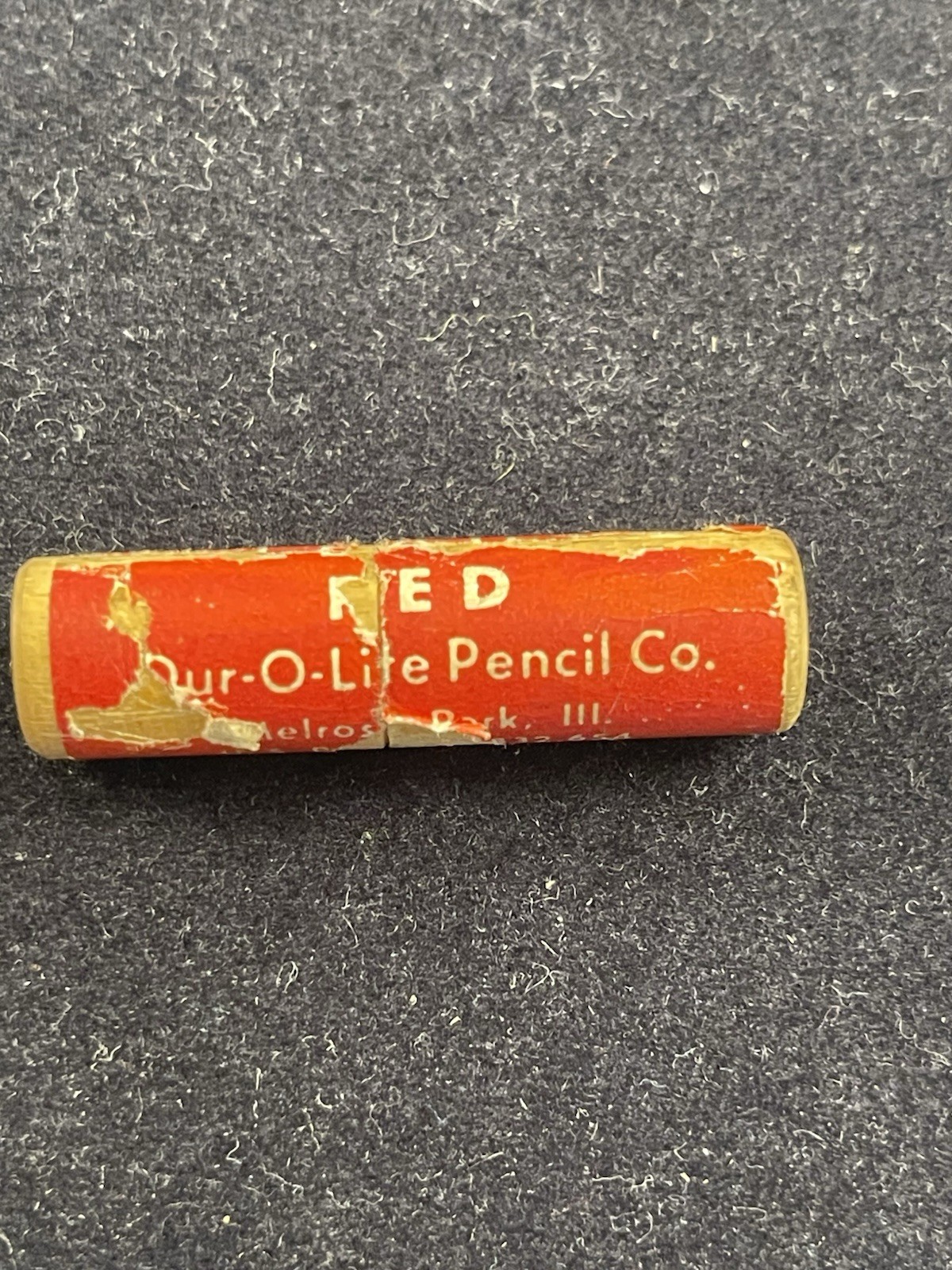 (7) Vintage 1940s / 50s Due-O-Lite Mechanical Duel End Drafting Colored Pencils