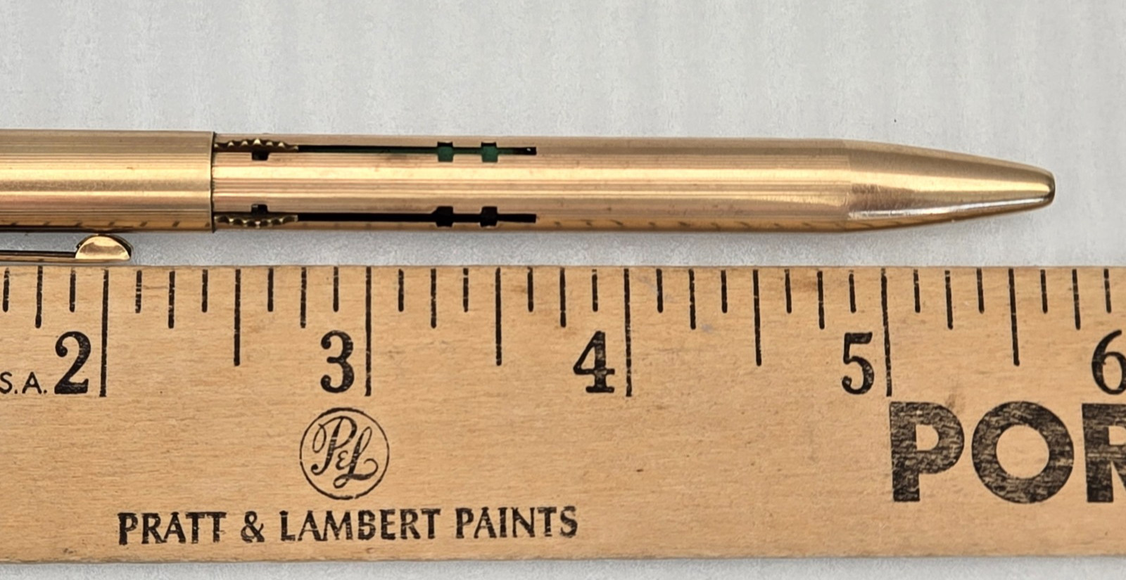 Vintage EVERSHARP 4 Color Mechanical Pencil 14K Gold Filled 1/10 Norma USA Work
