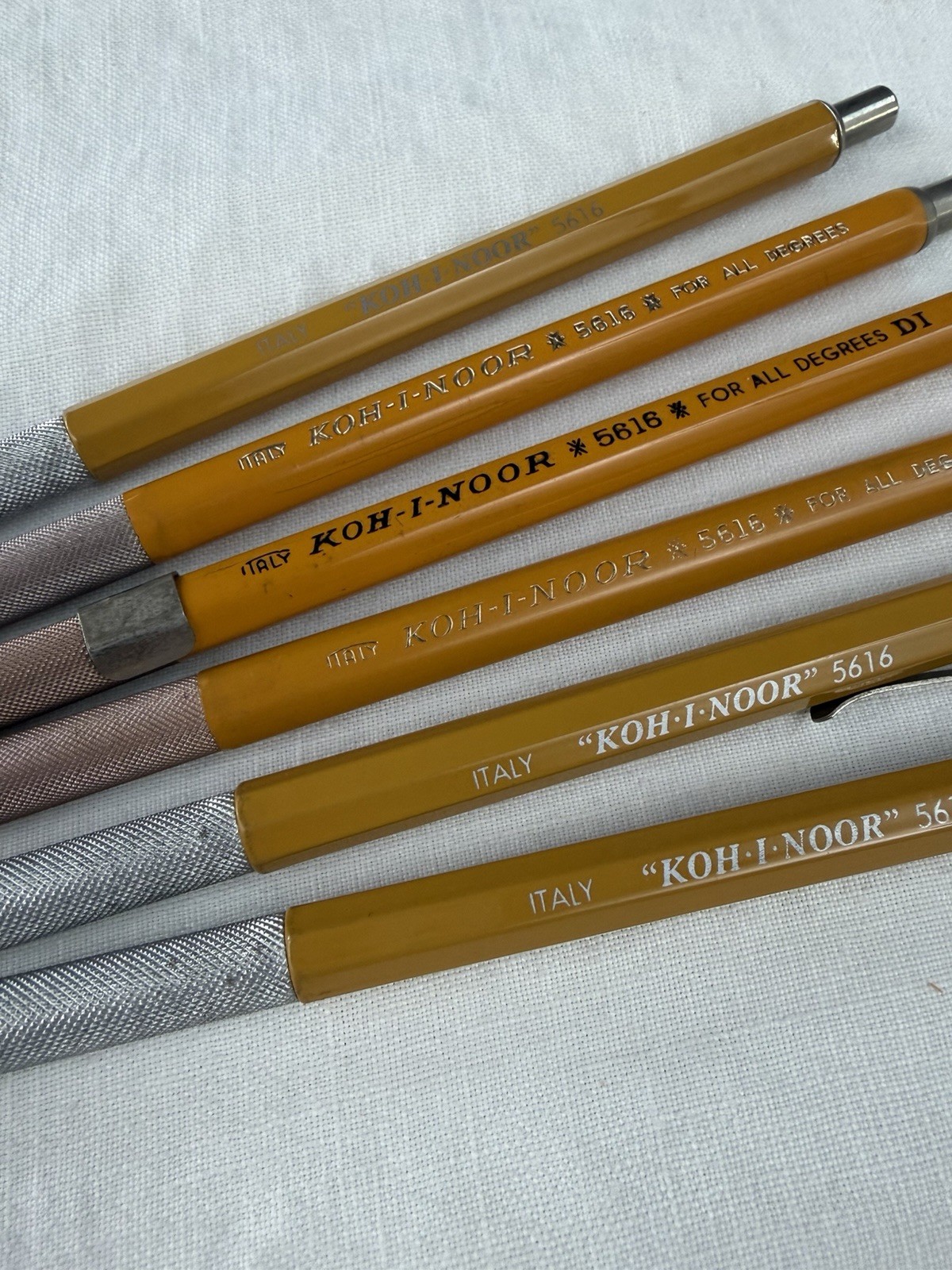 Vintage Koh-I-Noor 5616 lead holder mechanical Drafting Pencils Italy LOT