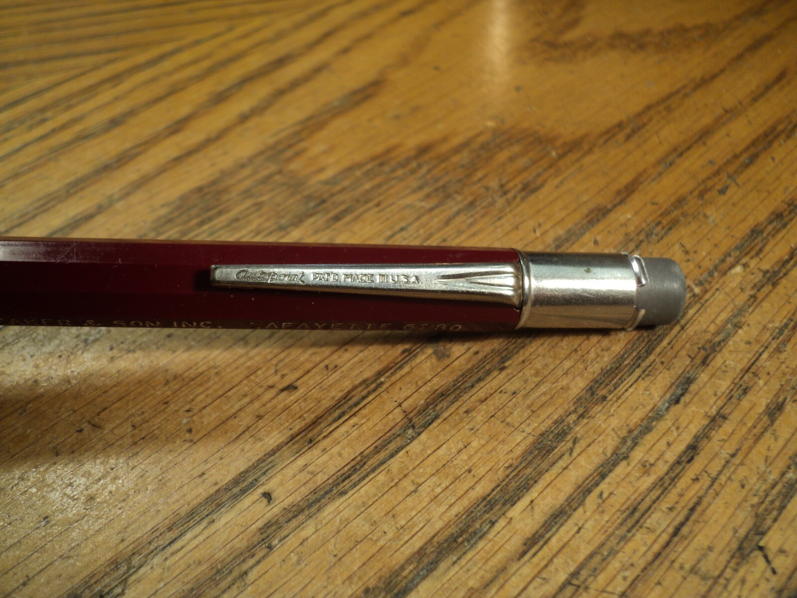 Vintage Autopoint Mechanical Pencil Advertising F H Speaker & Son Inc