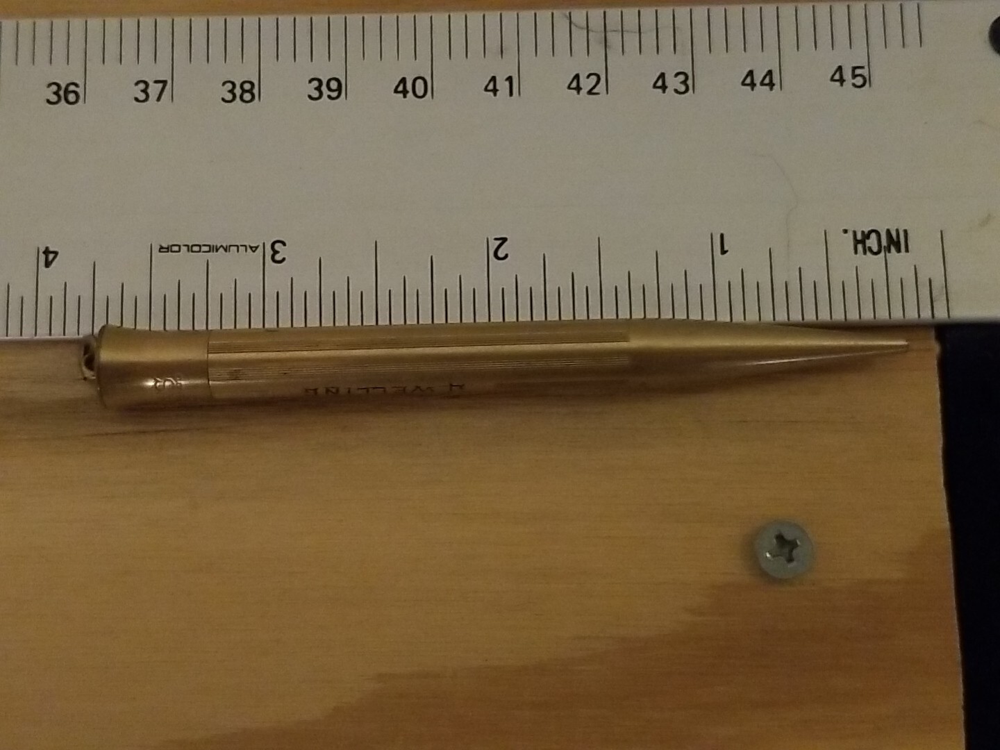 Shaeffer Mechanical Pencil Gold Filled 3.5″