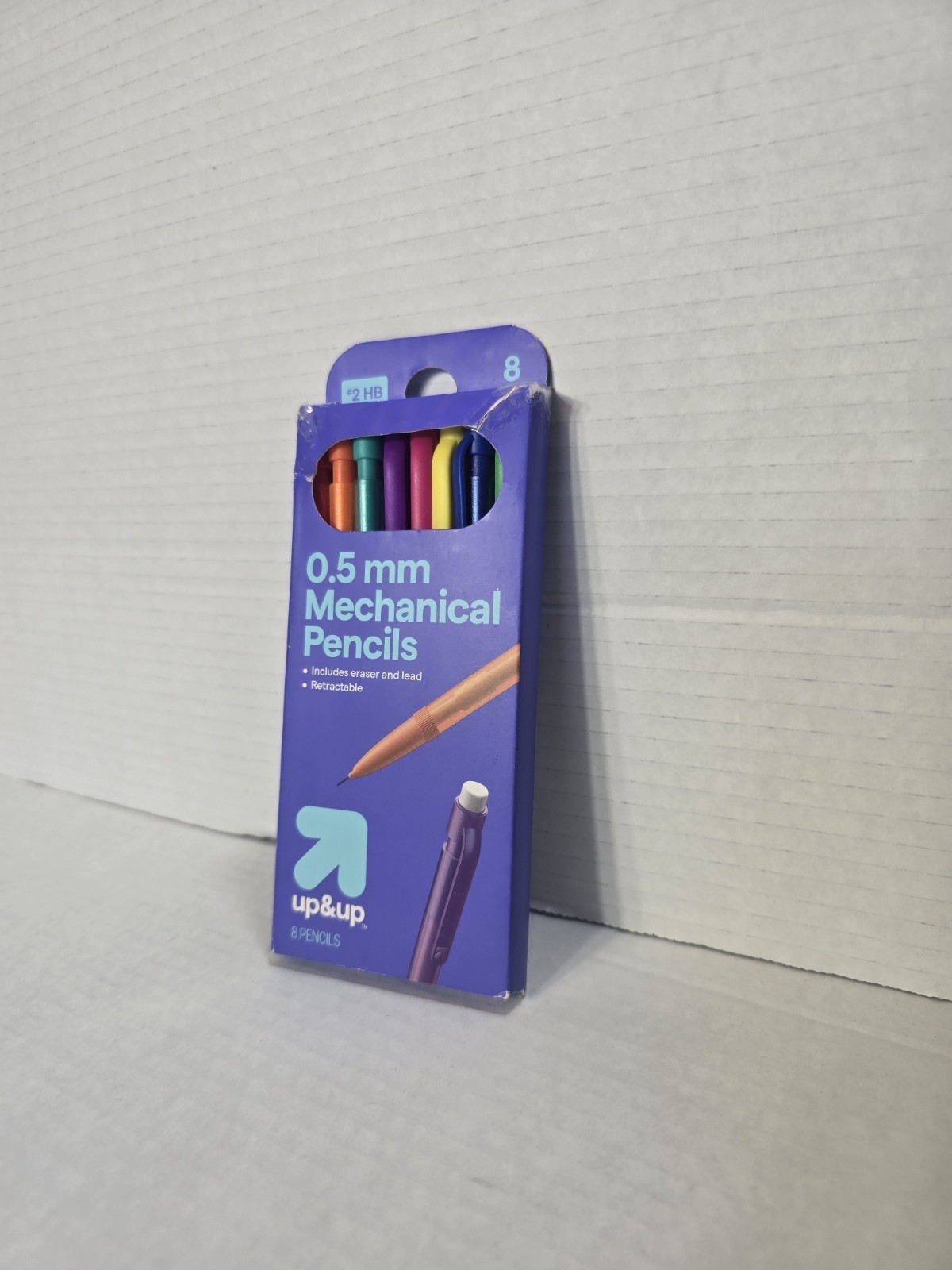 up&up Mechanical Pencil No.2 0.5mm 8ct Multicolor School Supplies