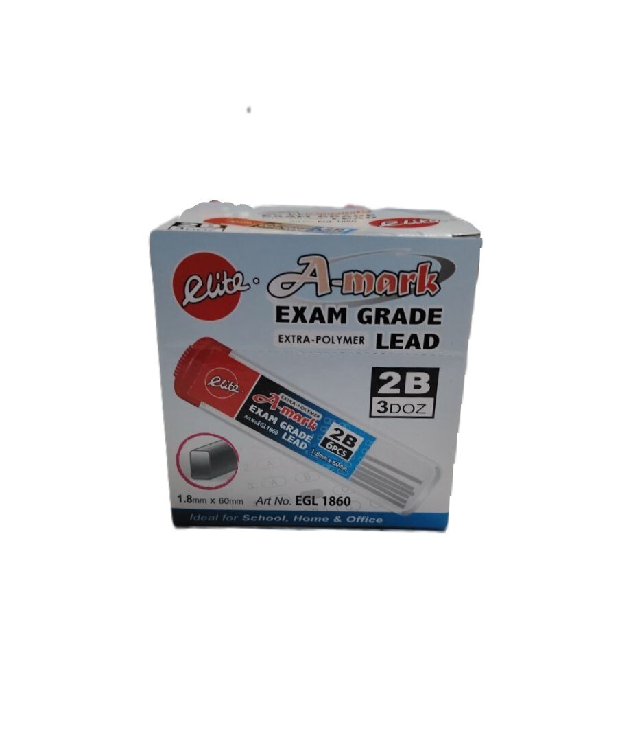 Elite A-Mark Extra Polymer Auto Exam Grade 1.8mm x 60mm – 36 Pieces