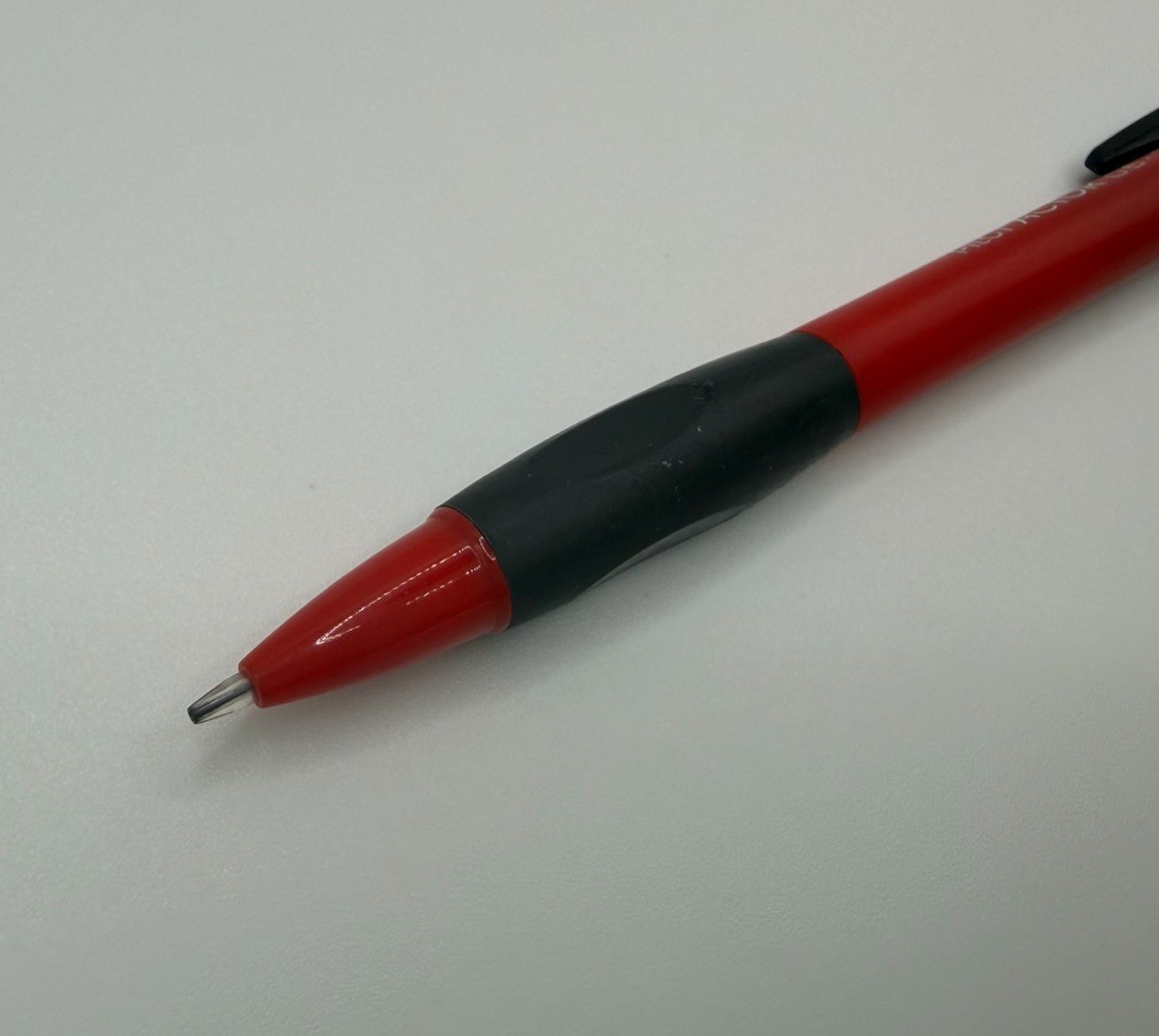 Rare Vintage Pilot Actor Automatic Mechanical Pencil Red Black Discontinued