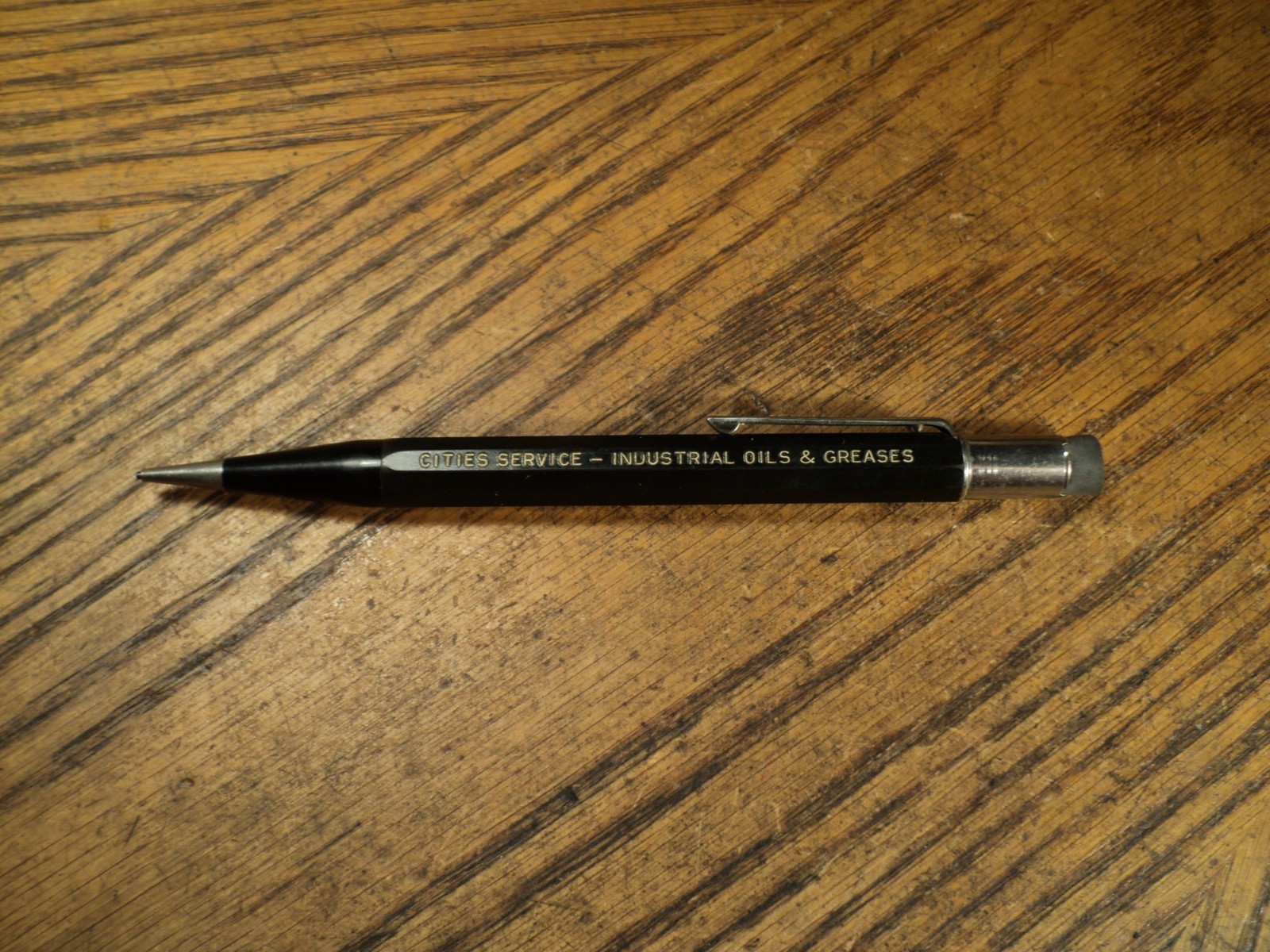 Vintage Autopoint Mechanical Pencil Cities Service – Industrial Oils & Grease