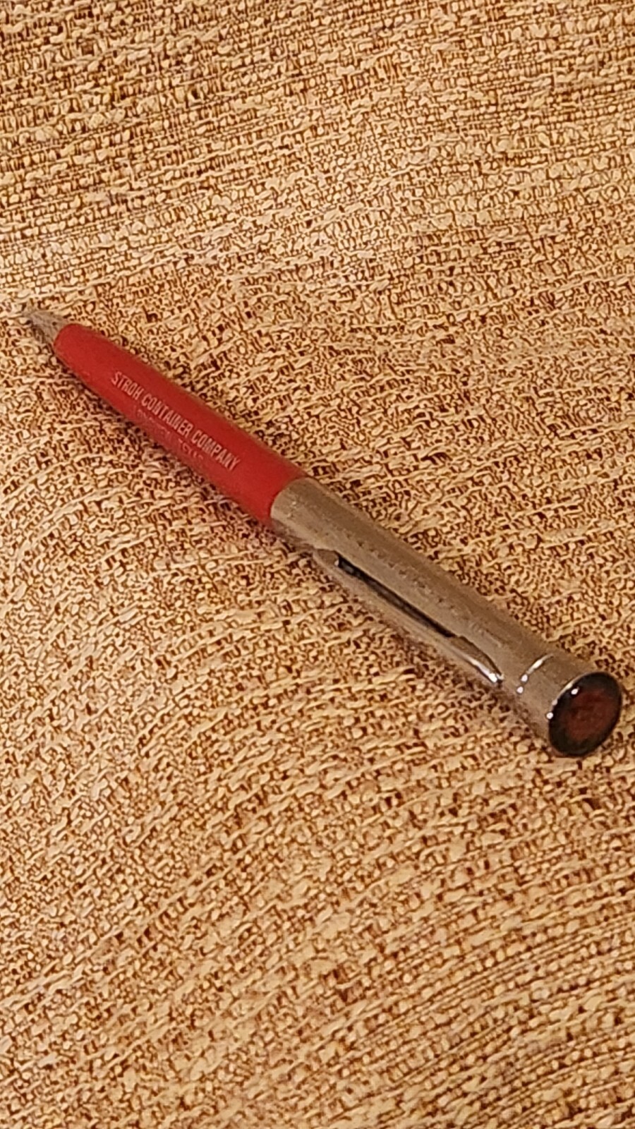 Garland mechanical Pencil Bubble Top Stroh Container company Salesman sample?
