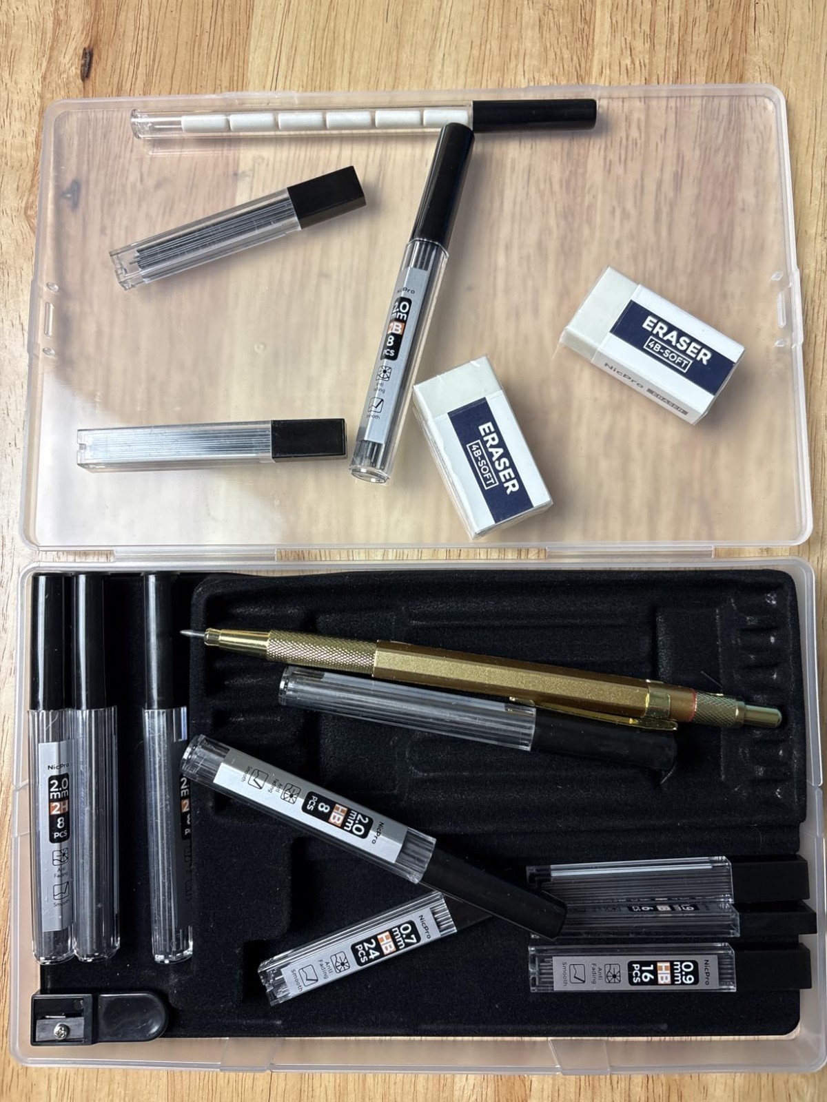 Ultimate 6PCS Mechanical Pencil Set – Perfect for Writing, Sketching, & Drafting