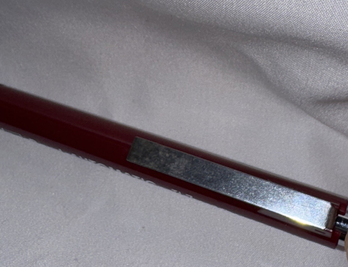 Vtg BEROL Automatic TL-7 Thin Lead Mechanical Pencil 0.7mm Maroon Barrel Used