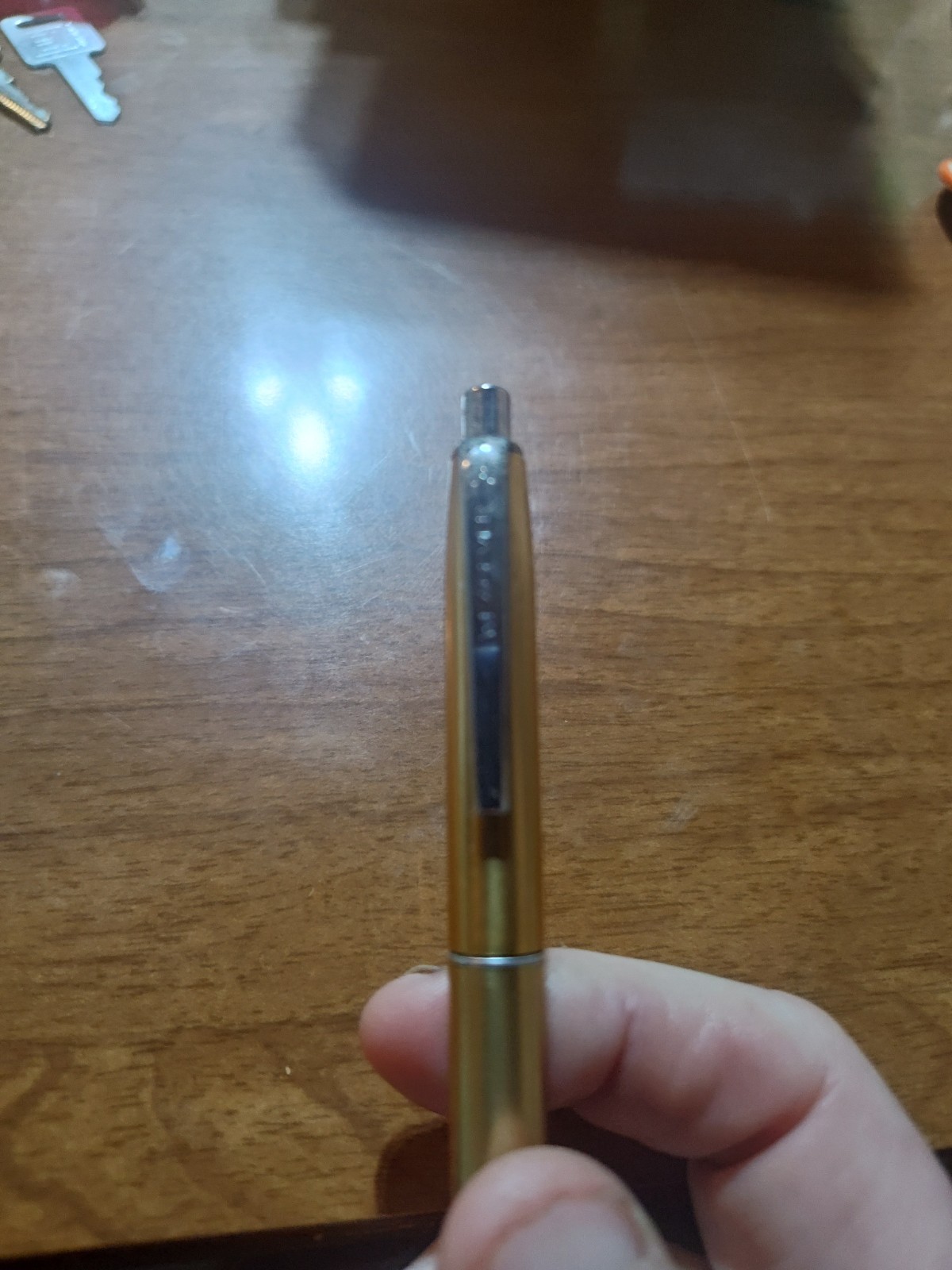 Vintage Wearever Mechanical Pencil Gold Tone Advertisement Miller High Life