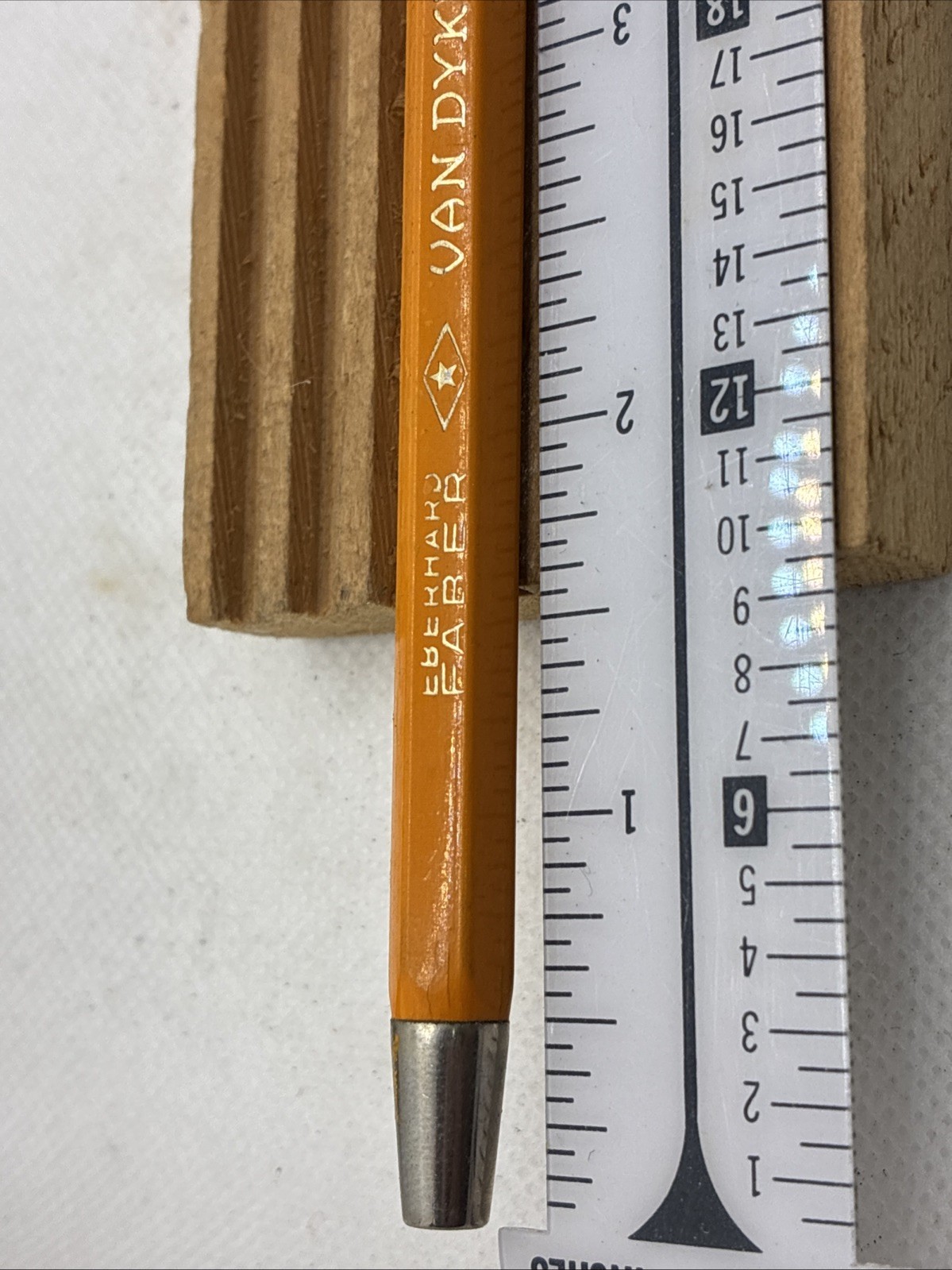 Red pusher EBERHARD FABER 606 ” VAN DYKE ” CHR MO LEADHOLDER pencil 2 mm Loc 2