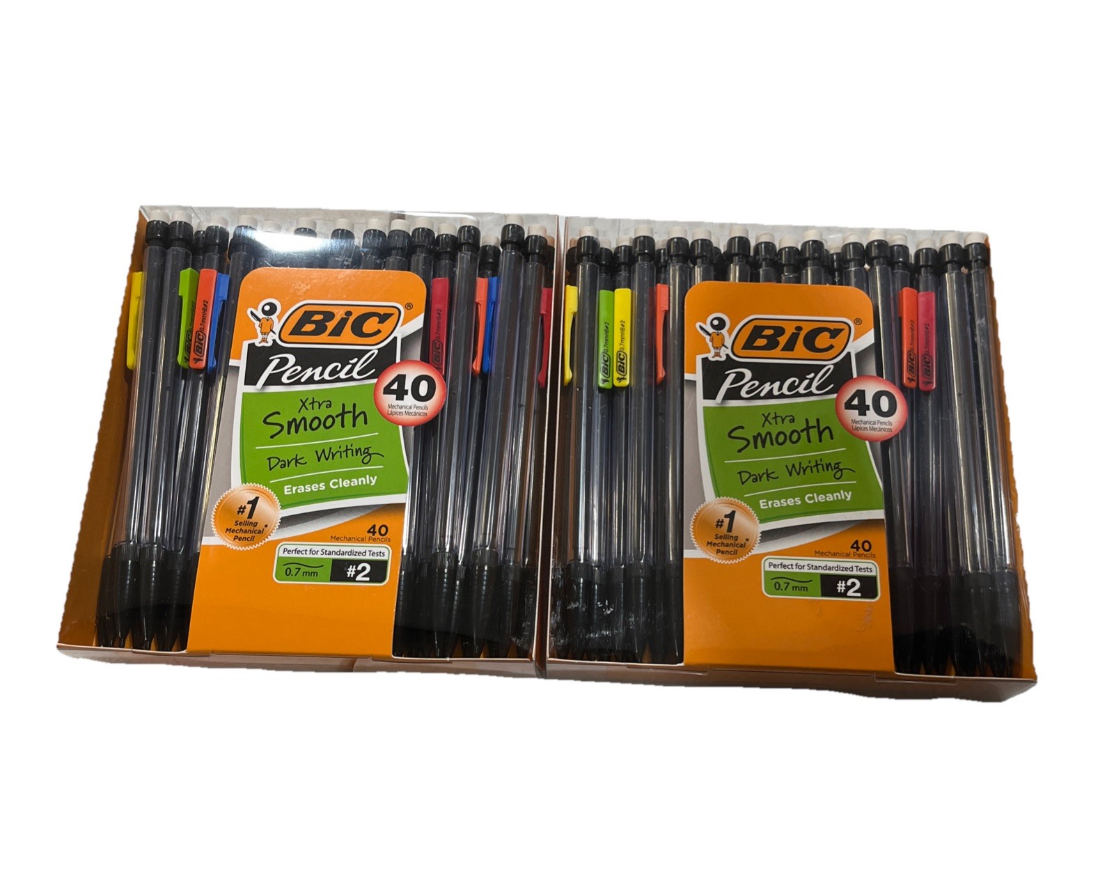 Bic Count 40 Mechanical Pencil Xtra Smooth (2 Pack)