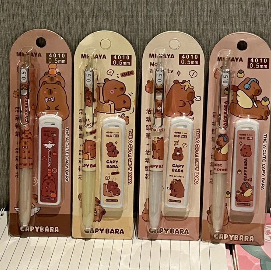 Cute Mechanical Pencil Set Automatic Pencil 0.5mm Primary School Pencil