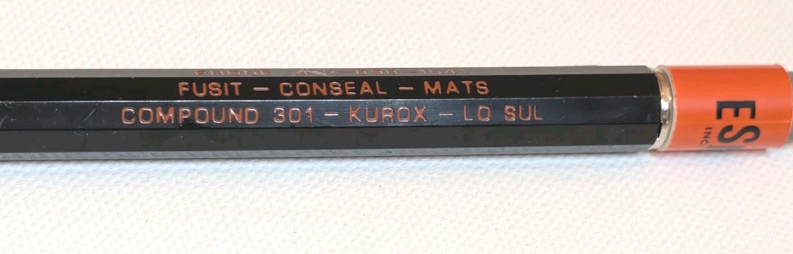 Vintage Autopoint Mechanical Pencil ESM Inc Mars PA Steel Advertising Boxed