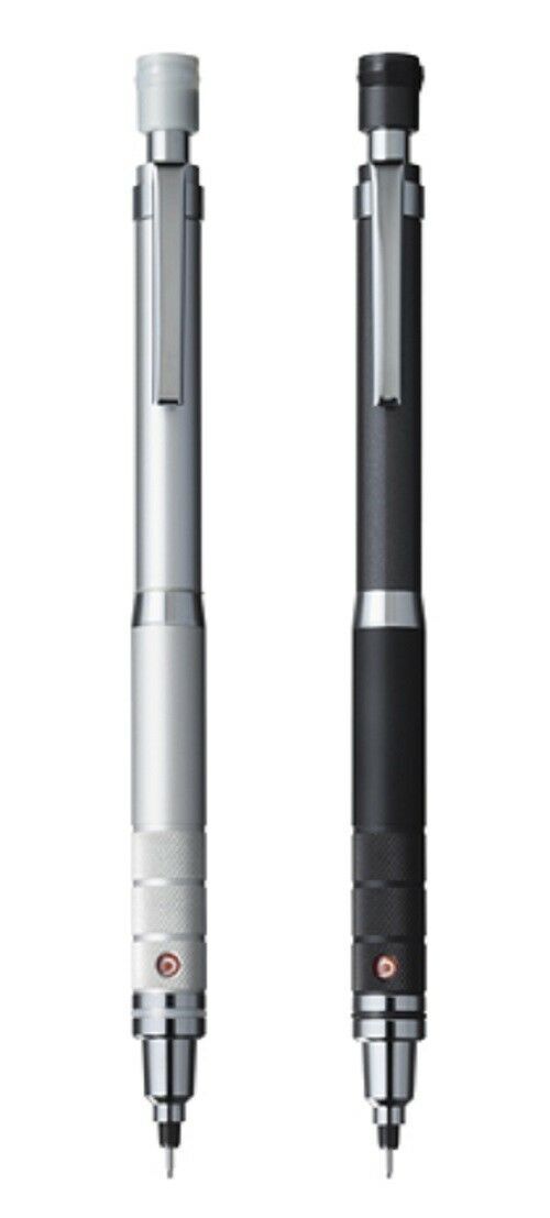 Uni KURUTOGA ROULETTE .5mm mechanical (GUN METALLIC) “Maintain the Sharper Edge”