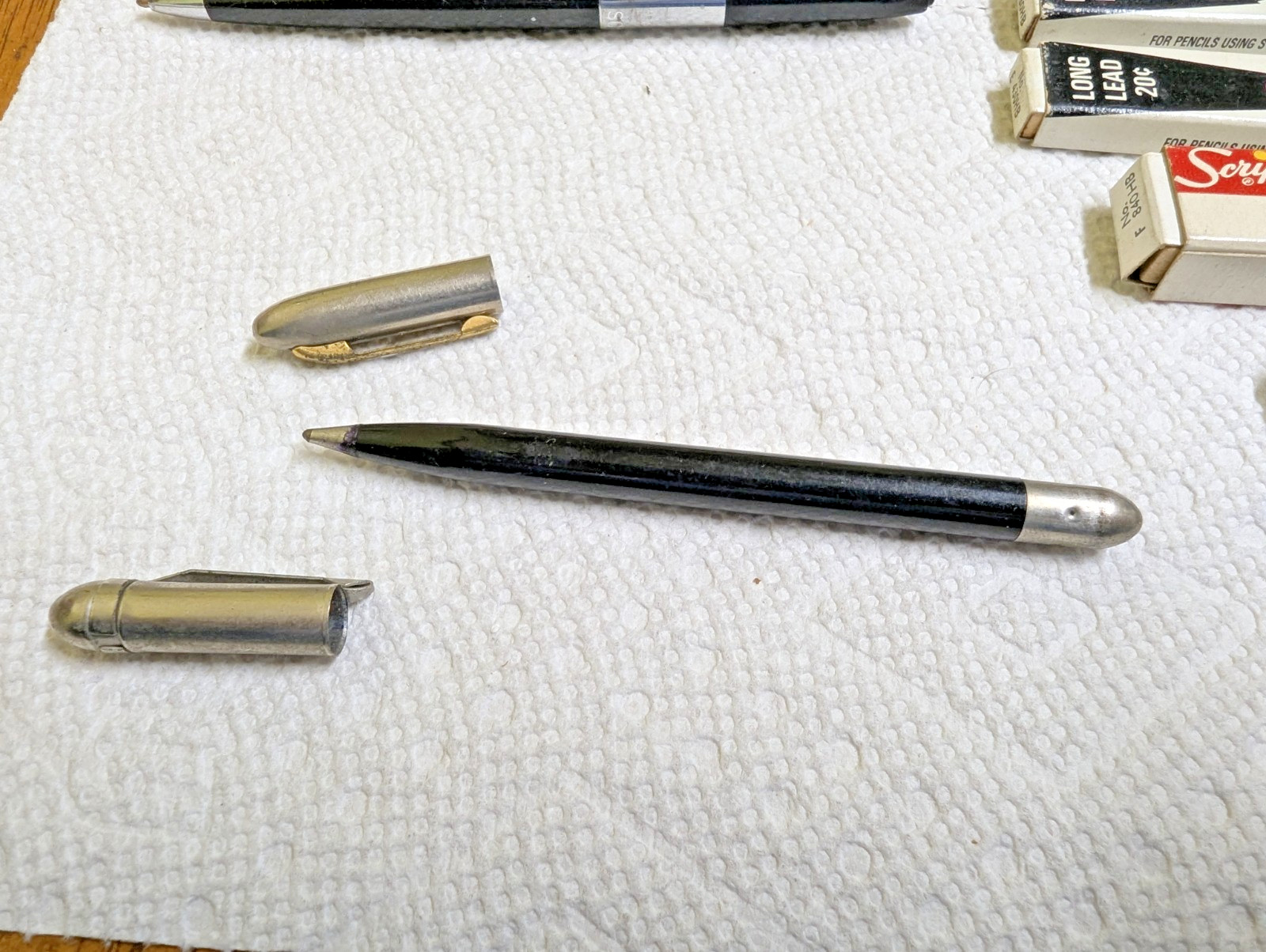 SCRIPTO Mechanical Pencil Pen Leads Bullet New & Old Variety Lot