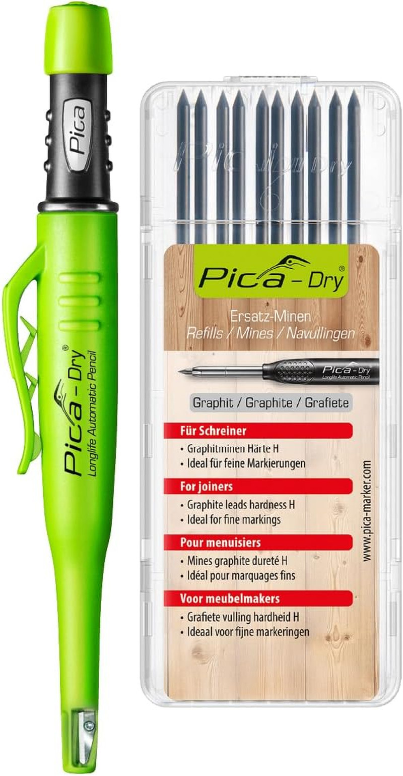Pica Dry Bundle (1 x 3030 Pencil + 1 x 4050 Refill) in Blister Packaging