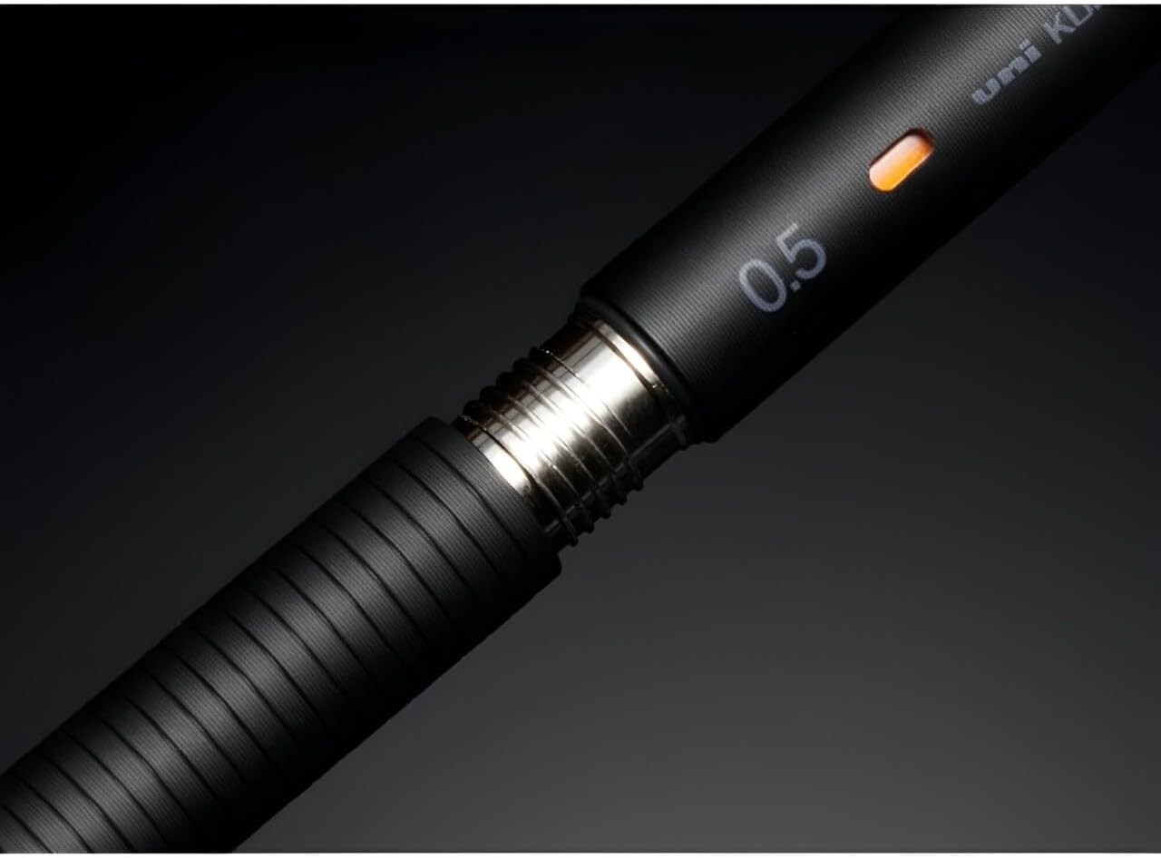 Uni Kuru Toga Metal Mechanical Pencil Nocturne Black 0.5mm M5-KH New Japan