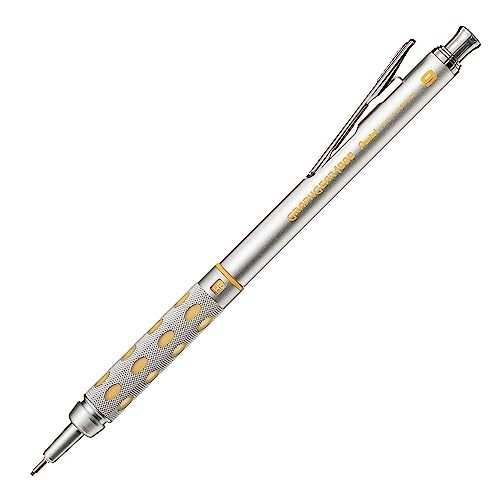 GraphGear 1000 Automatic Drafting (), with Eraser Refills, Pencil Silver 0.9mm