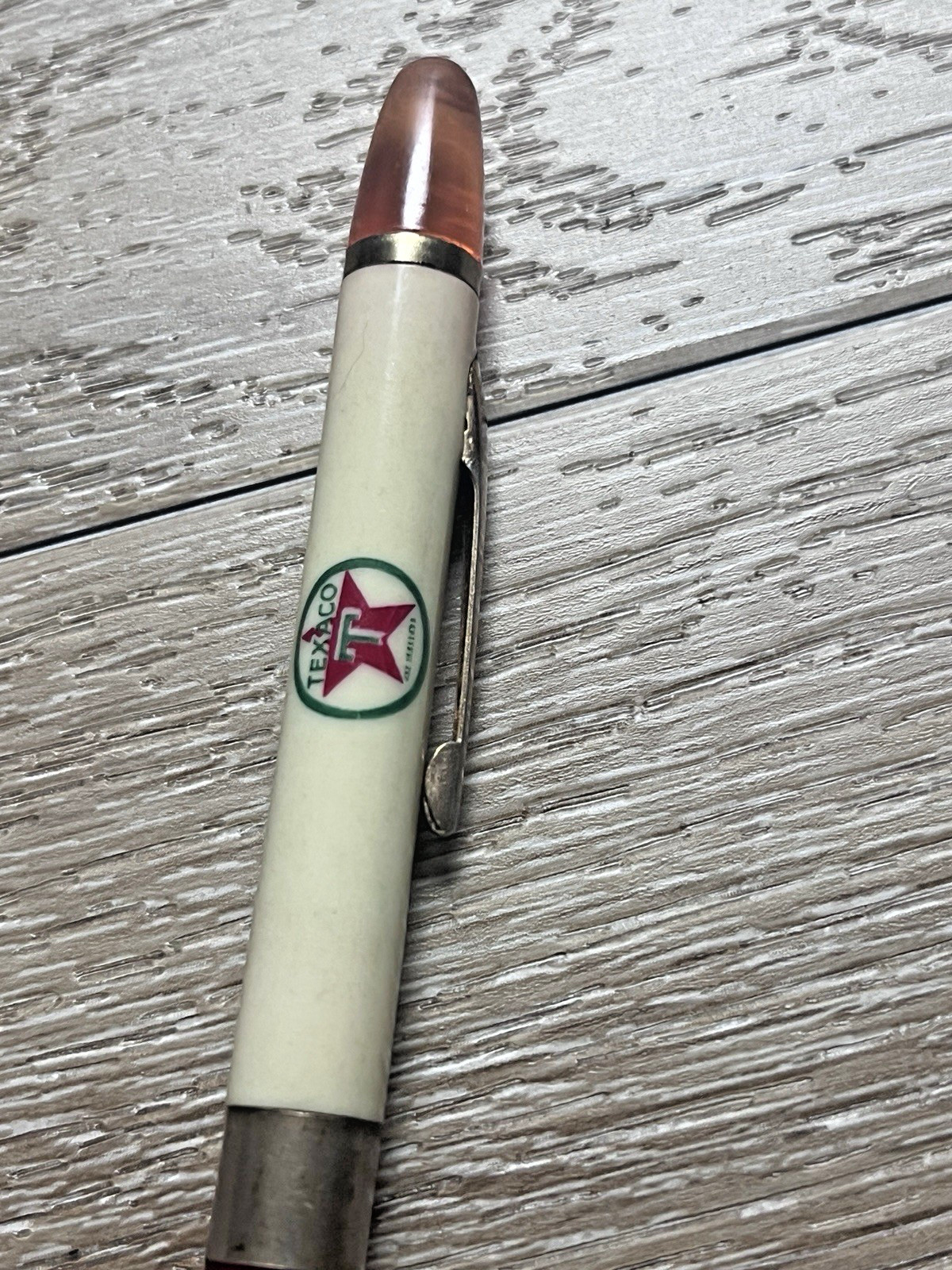 Vintage Texaco Gas Mechanical Pencil Graham Texas Phone 205 A. B. Cornelius