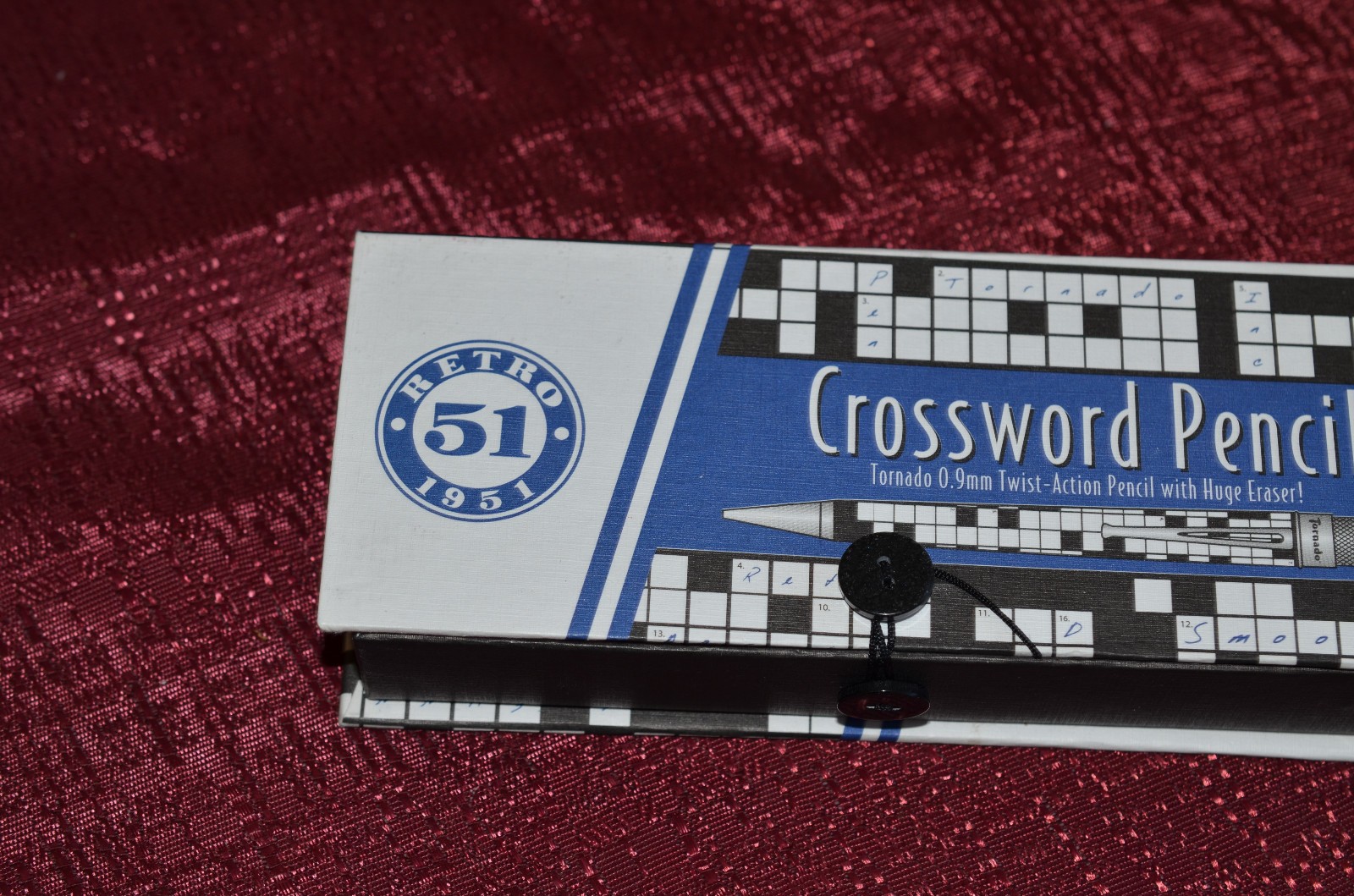 Retro 51 1951 Tornado Crossword Puzzle Pencil new in box
