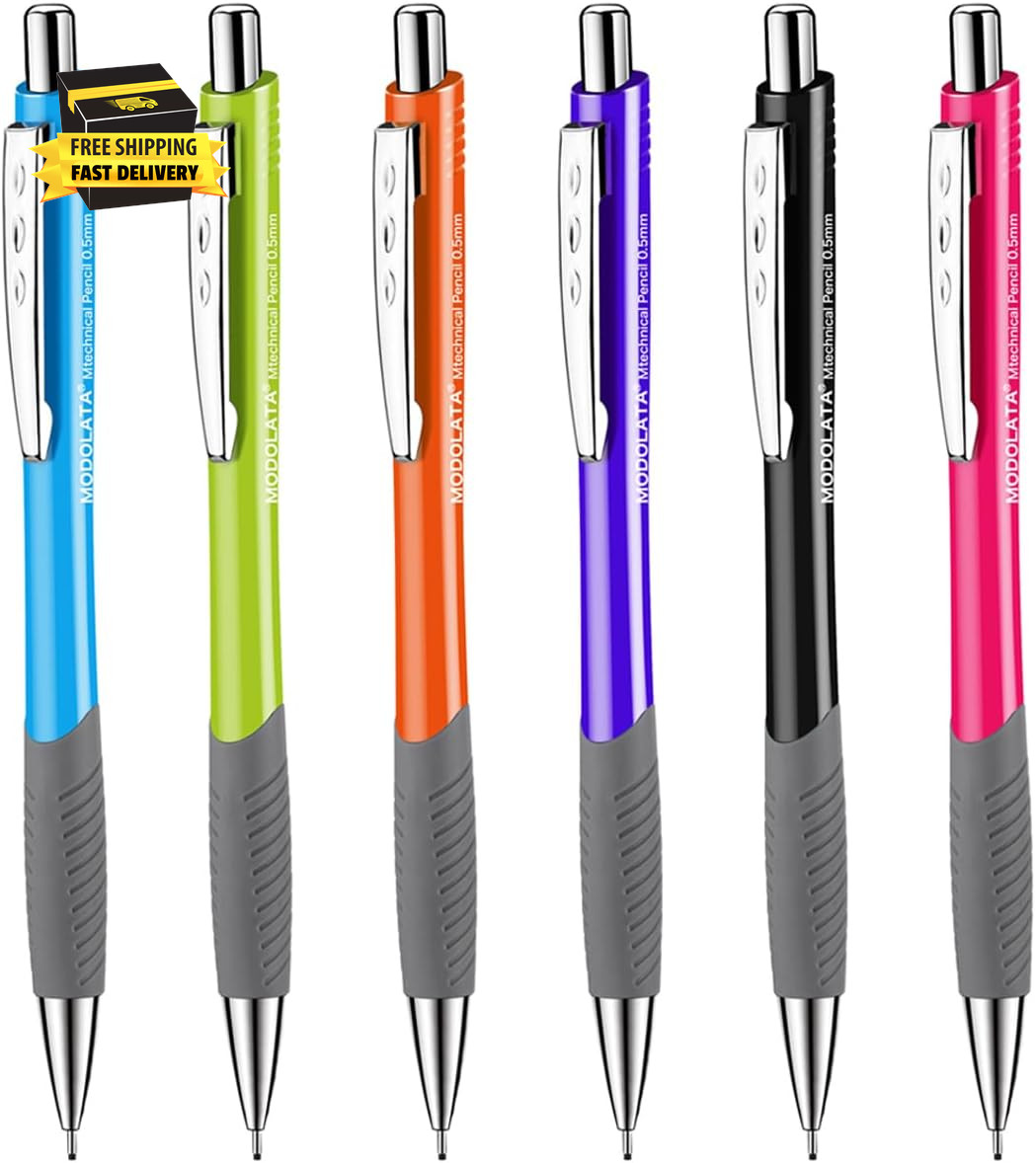 0.5MM Mechanical Pencil Set, Lead Pencils 0.5Mm for Student and Artist Drawing,