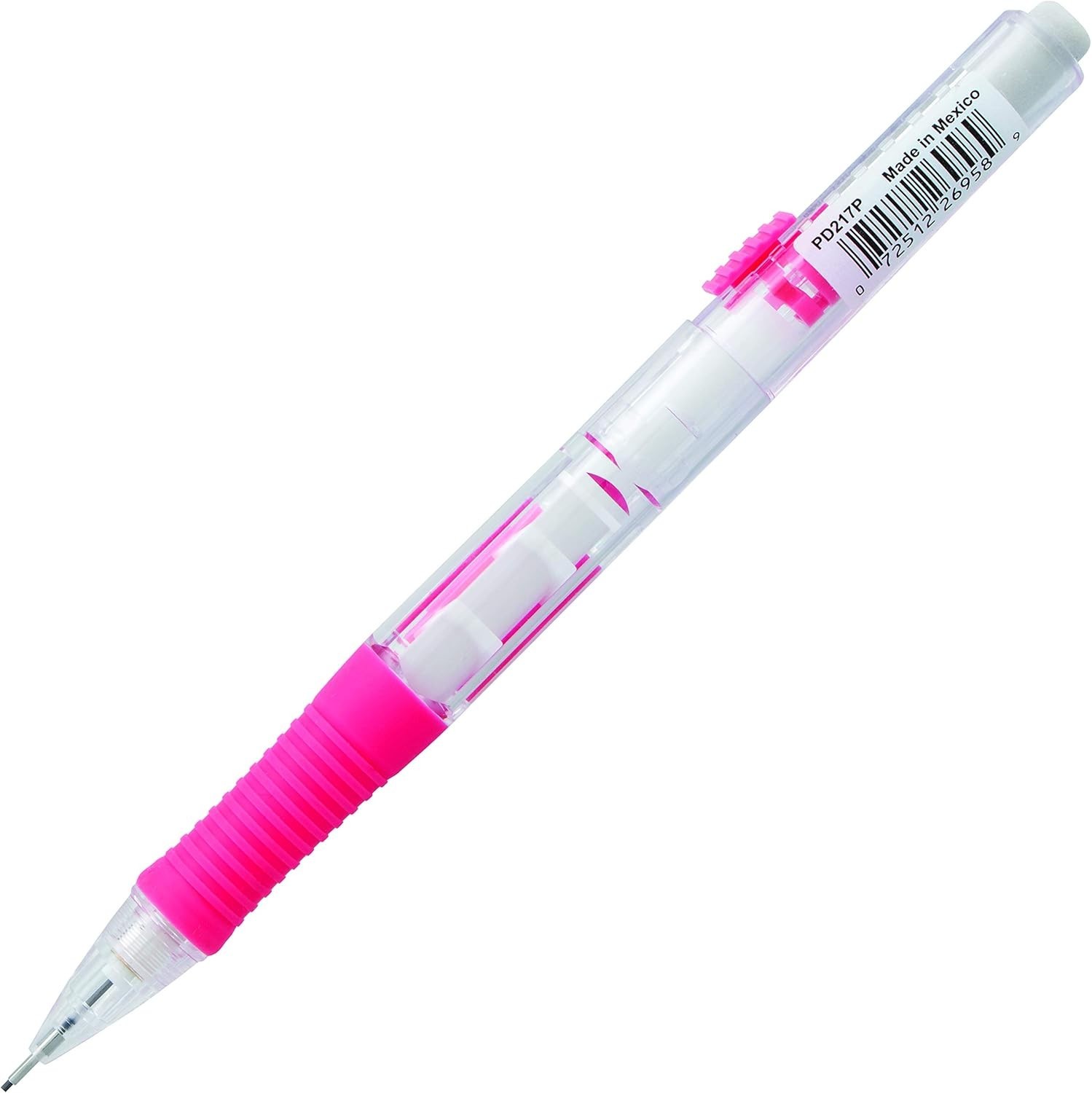 Side-Advance Mechanical Pencil Set, Pink Barrel, Pack of 12