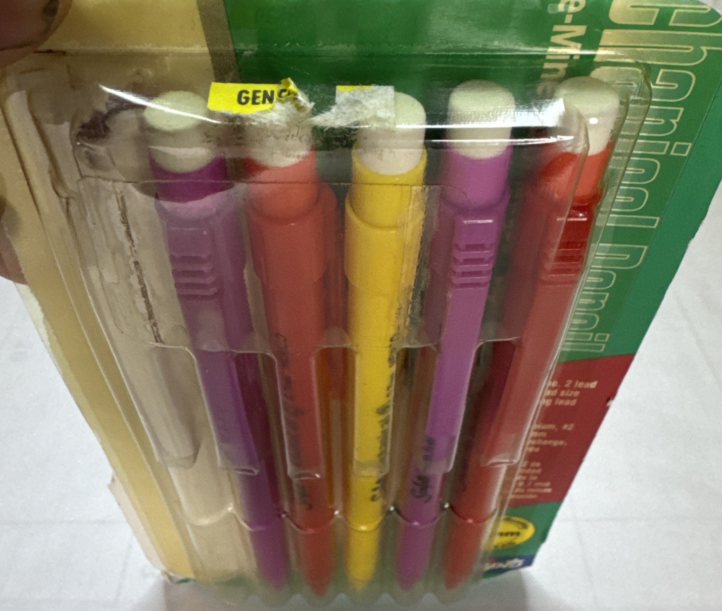 Vintage 2000 Scripto Multicolor Mechanical Pencils .7mm B5009M 5 of 6 Set