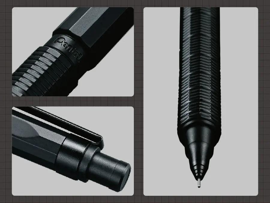 Pentel Orenz Nero Automatic Mechanical Pencil Limited Edition Set – Green Black