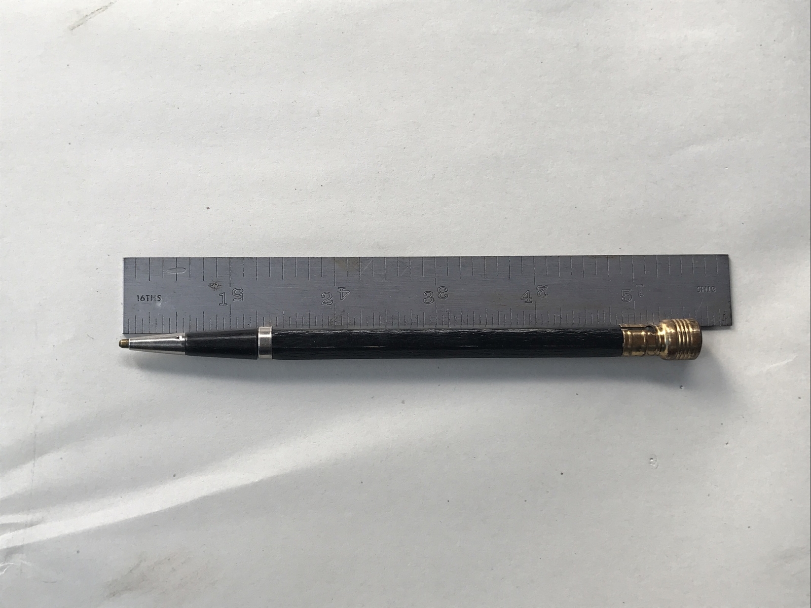 RARE 1930’s Rite-Rite Wood Barrel Mechanical Pencil Fat Eraser Head A131