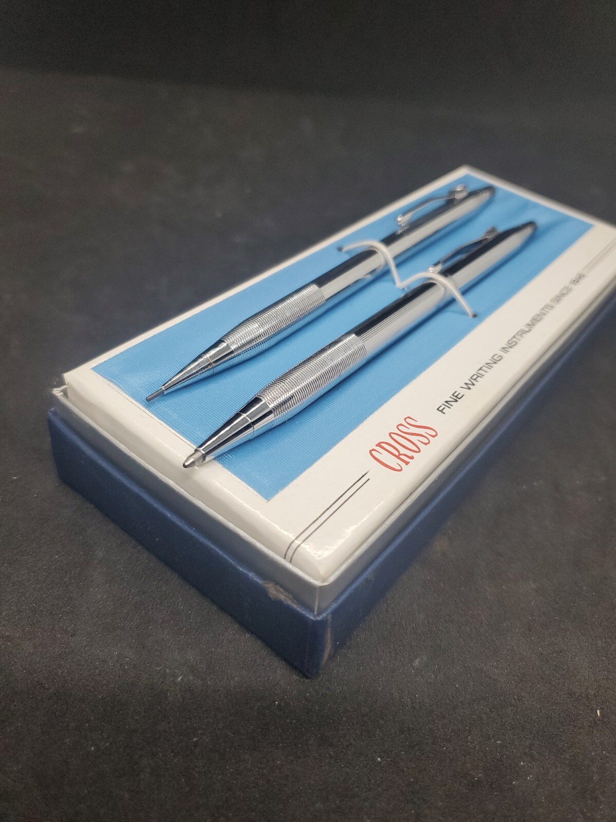 vintage cross mechanical pencil and pen set. B1