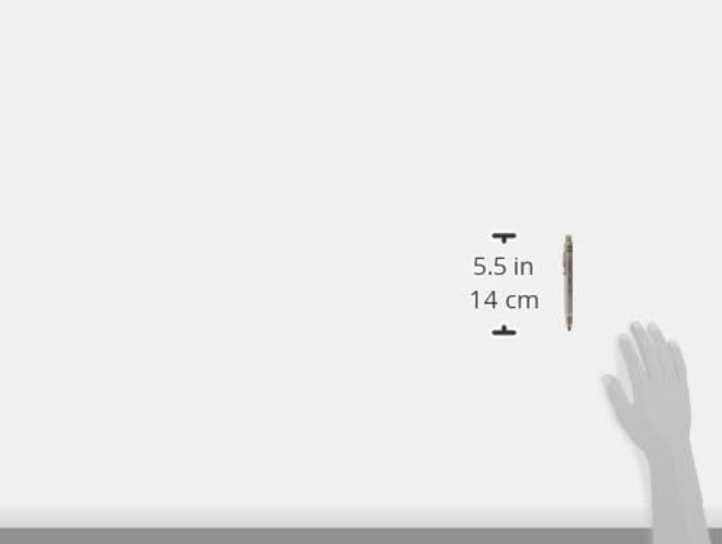 5359 5.6mm Diameter Mechanical Clutch Lead Holder Pencil – Silver