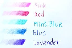 Uni NanoDia 0.5mm Mechanical Pencil Leads 3 Color Set Pack of 6 120 Leads