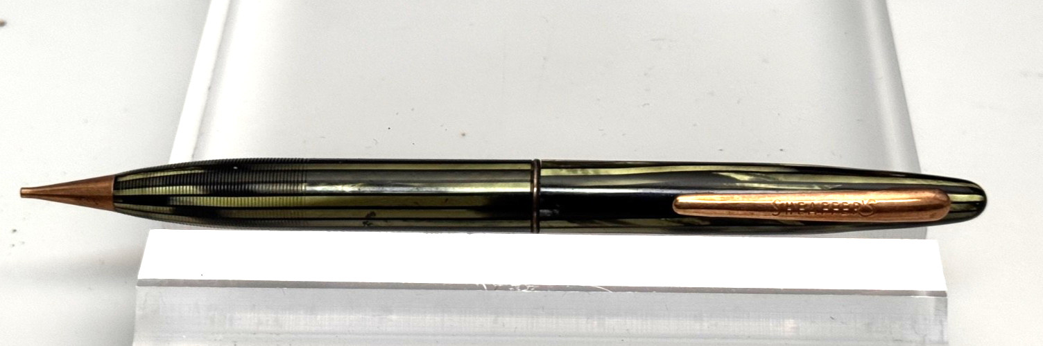 VINTAGE c1937 SHEAFFER BALANCE MECHANICAL PENCIL – MARINE GREEN