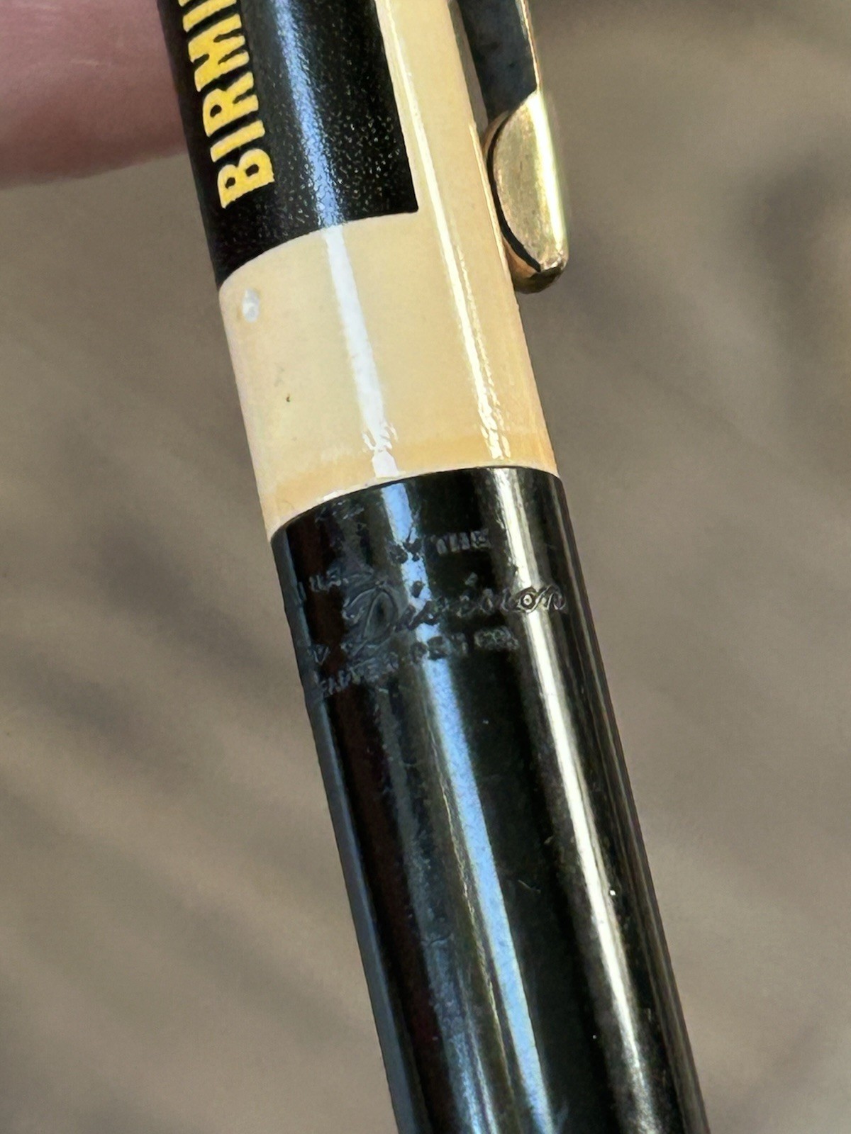 Vtg 1930’s Sheaffer Fineline Mechanical Pencil Advertising BIRMINGHAM SLAG CO.