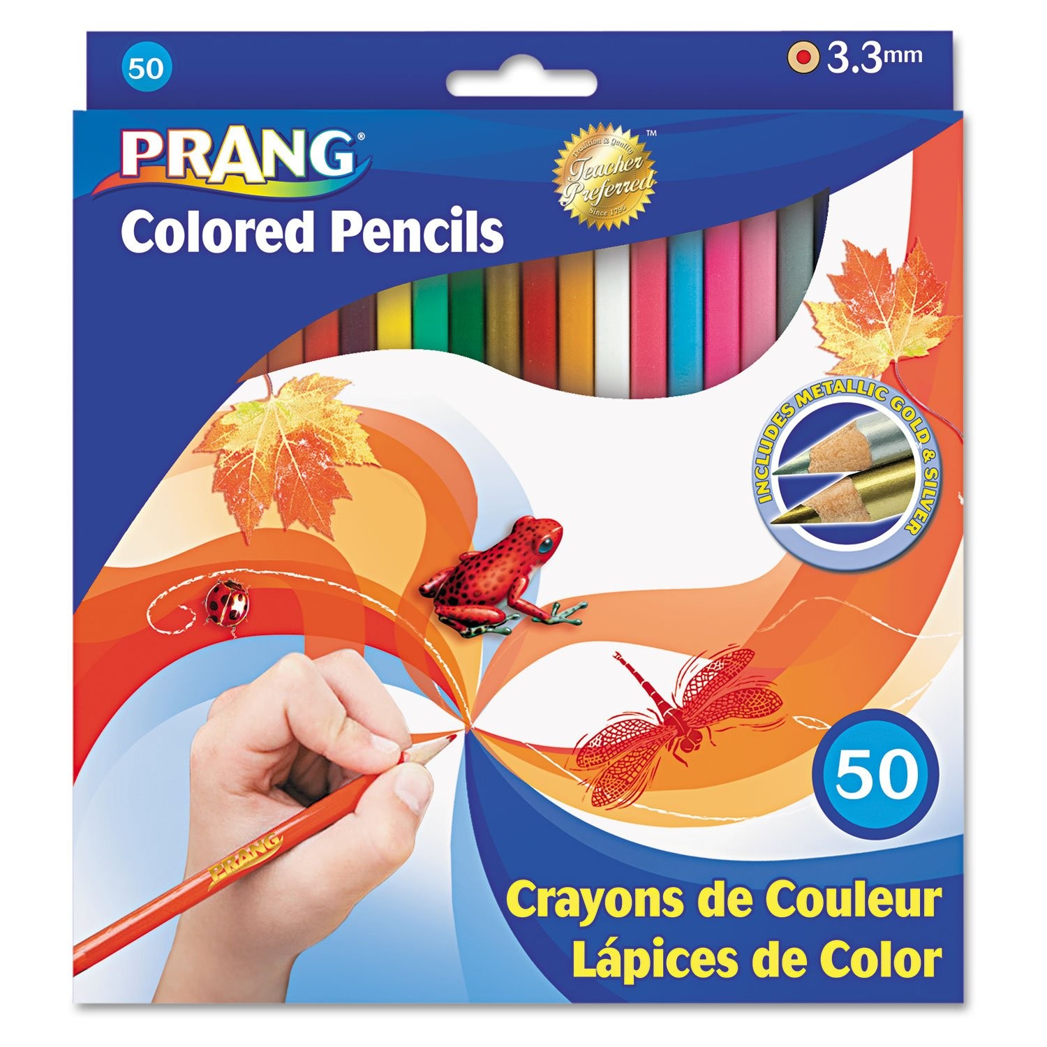 Prang – Colored Woodcase Pencils, 48 Count (Pack of 1), Assorted Colors/set