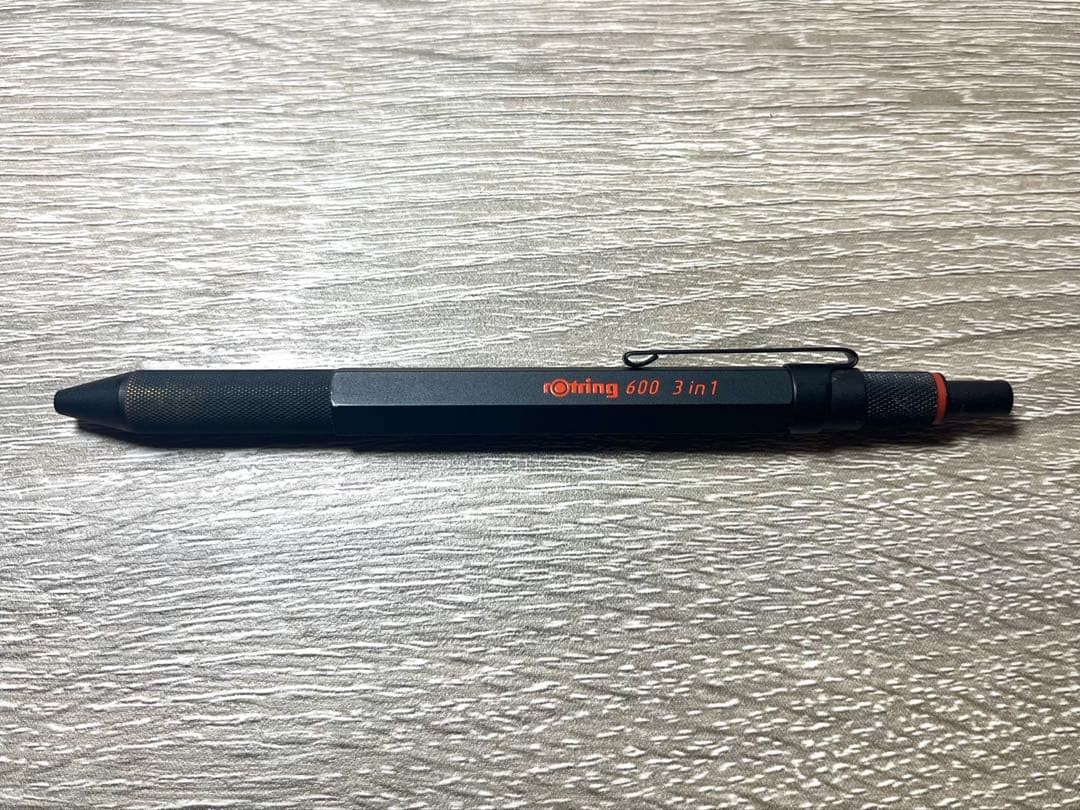 Rotring 600 3in1 with ink red x 2 blue x 2