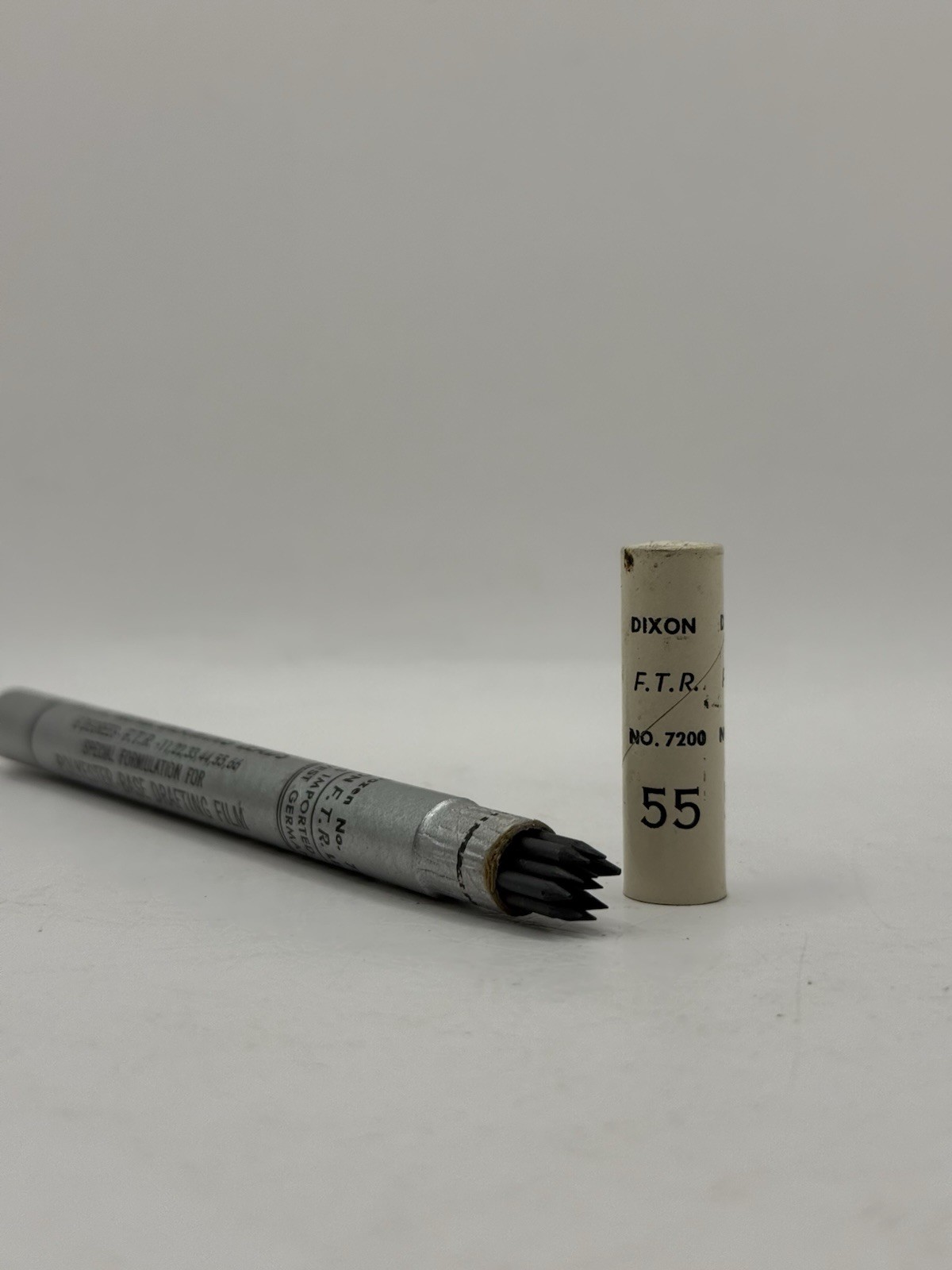 Dixon No. 7200 FTR Refill Drawing Leads 11 22 33 44 55 66 COMPLETE SET For Film