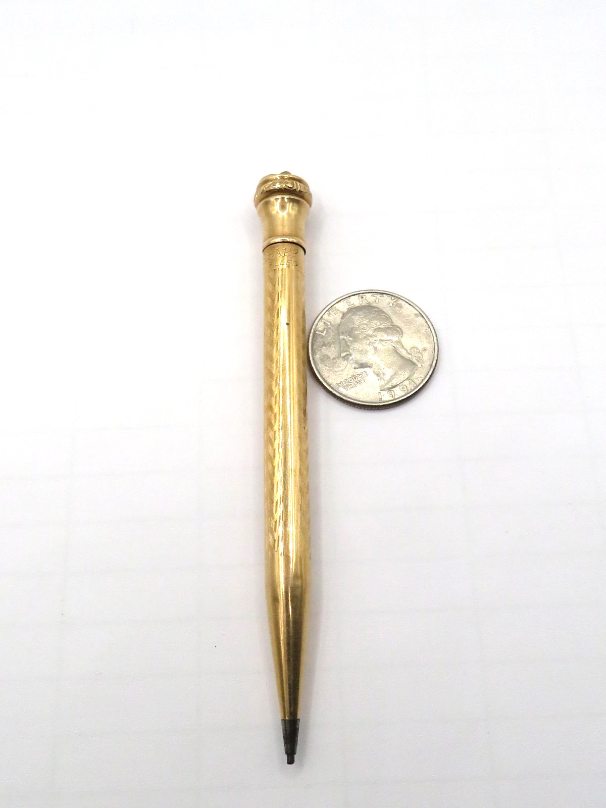 VINTAGE WAHL EVERSHARP PATENTED GOLD FILLED MECHANICAL PENCIL**