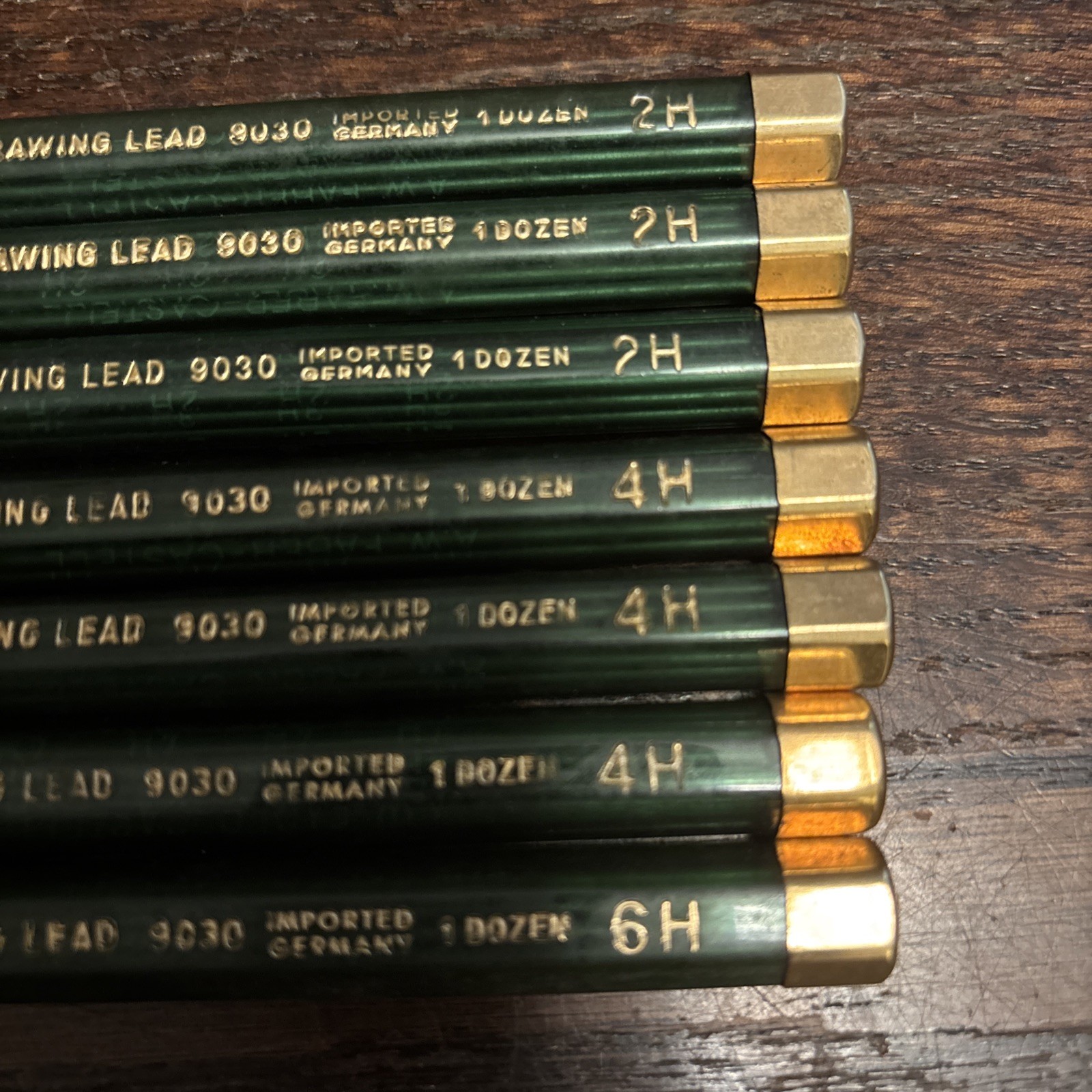 AW Faber Castell Pencil Refills Drawing Lead 9030 Germany 2H, 4H, 6H Lot