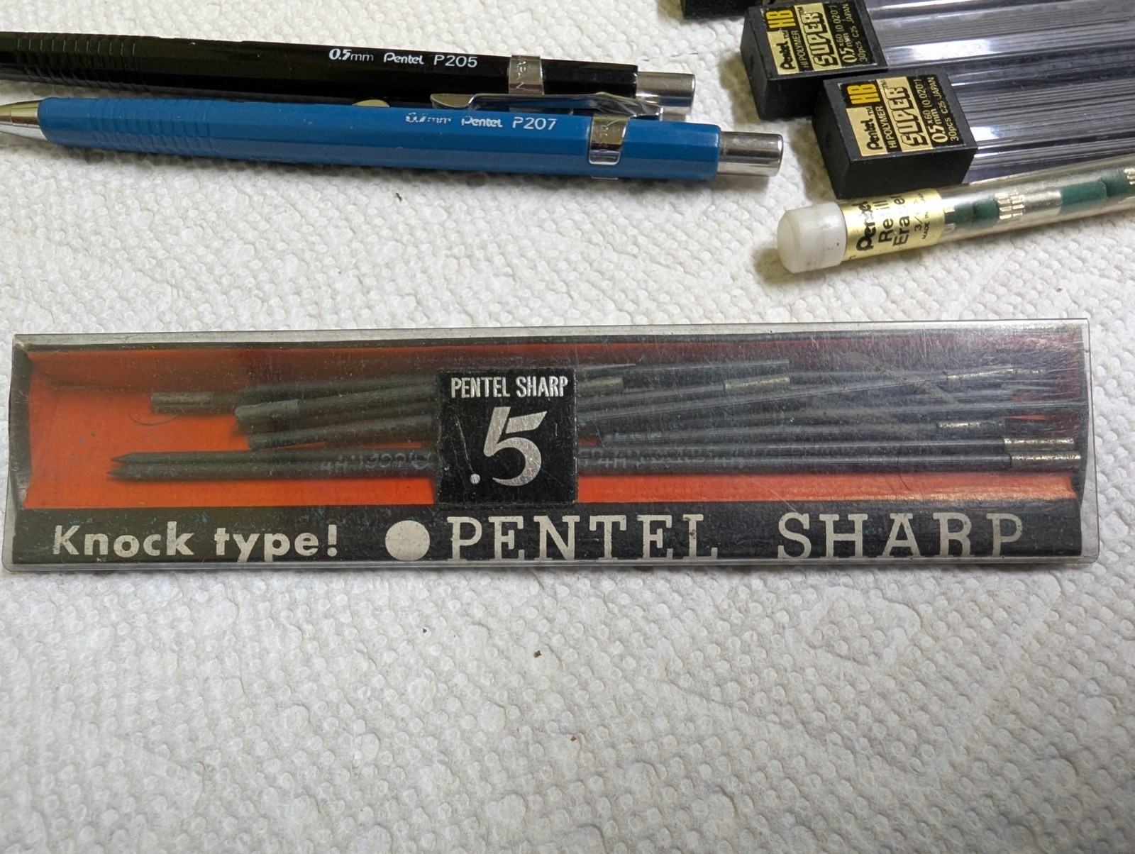 PENTEL Mechanical Pencil & Leads HUGE VARIETY LOT Vintage New & Old