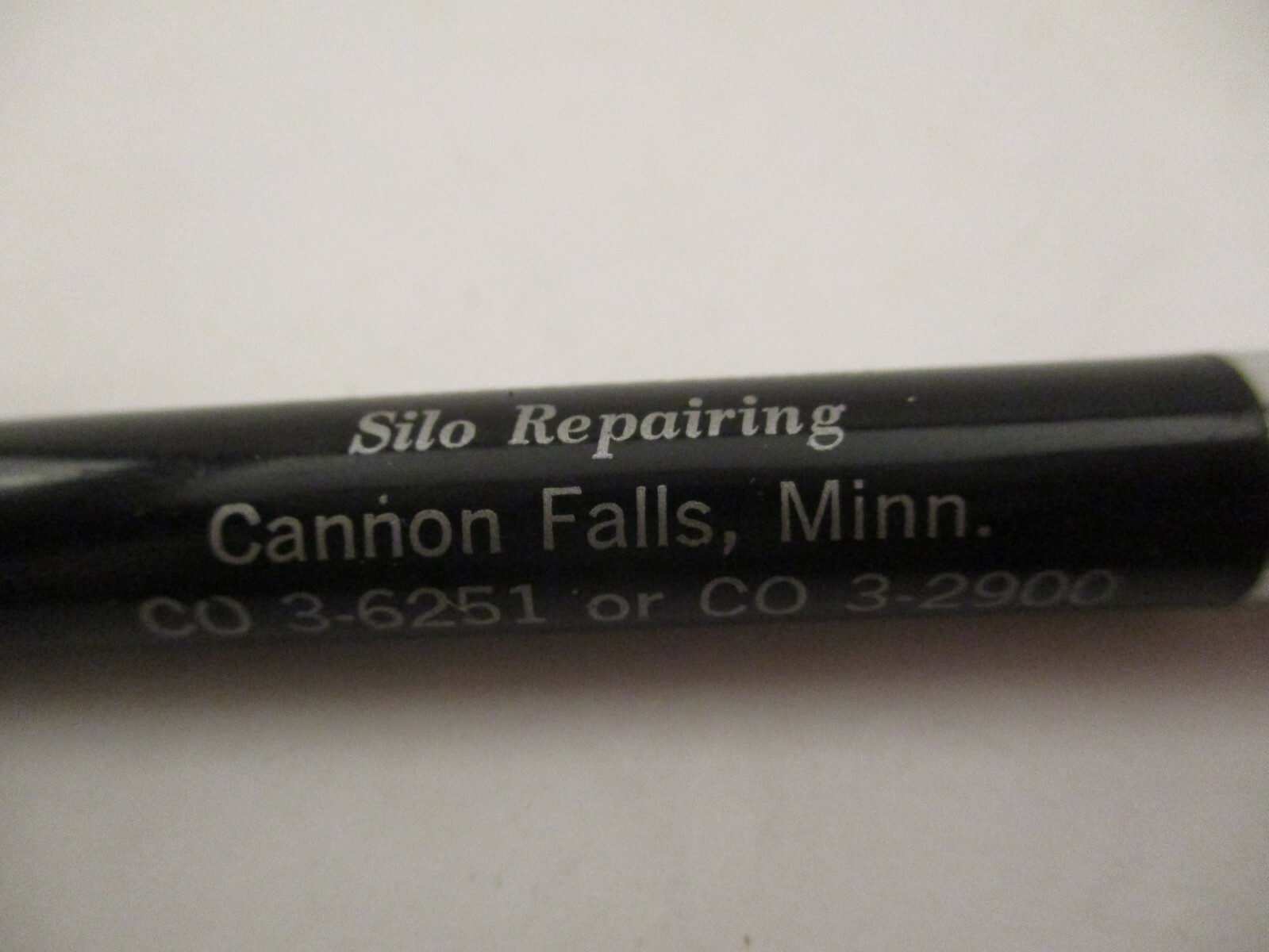 c1950s Vernon Mechanical Pencil Cannon Ready Mix Concrete Cannon Falls Minnesota