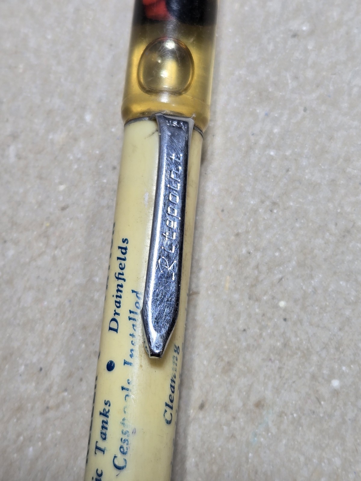 Ritepoint Mechanical Pencil Oil Filled Top Tractor Sanitation St Paul Mnn